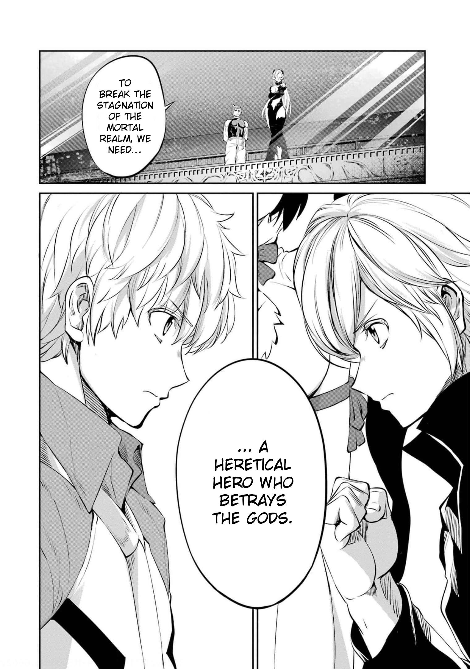 Dungeon ni Deai o Motomeru no wa Machigatte Iru Darou ka Gaiden - Sword Oratoria chapter 84 page 47