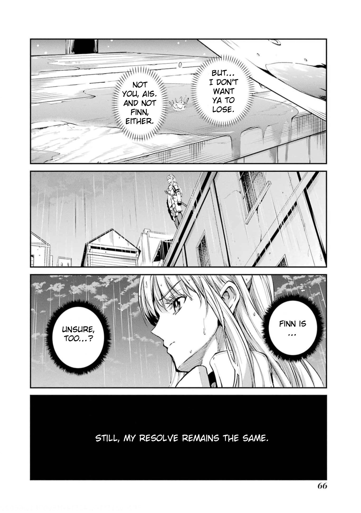 Dungeon ni Deai o Motomeru no wa Machigatte Iru Darou ka Gaiden - Sword Oratoria chapter 84 page 9