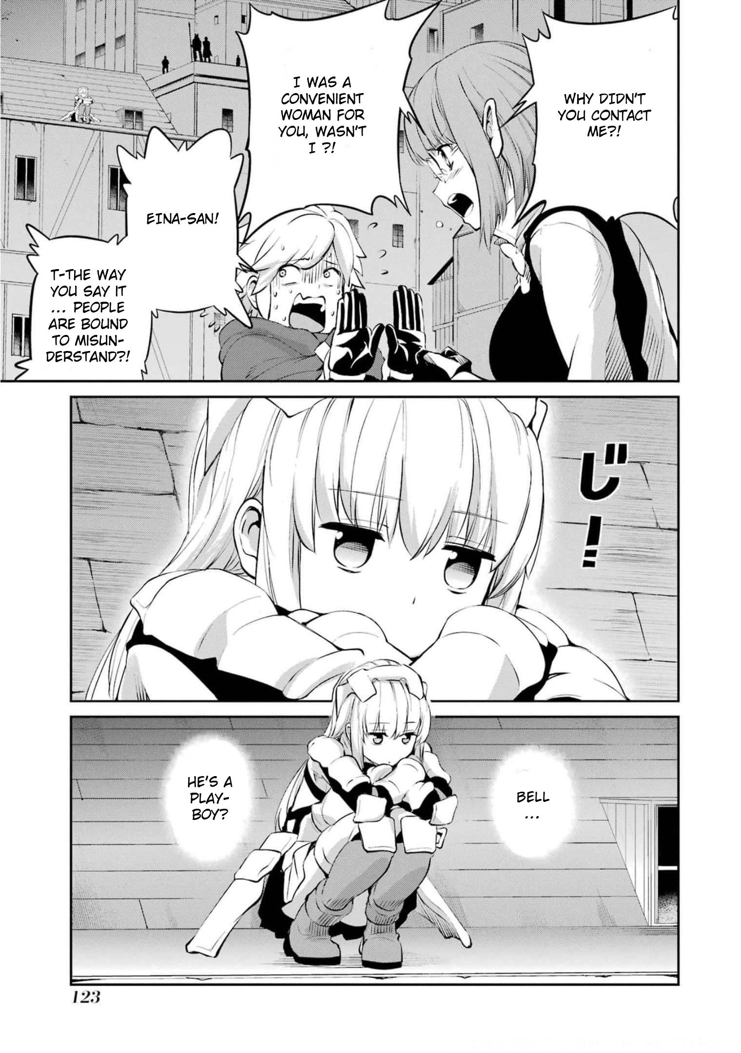 Dungeon ni Deai o Motomeru no wa Machigatte Iru Darou ka Gaiden - Sword Oratoria chapter 85 page 16