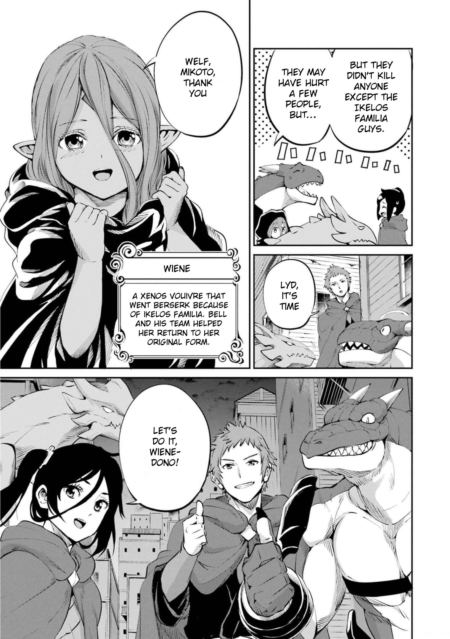 Dungeon ni Deai o Motomeru no wa Machigatte Iru Darou ka Gaiden - Sword Oratoria chapter 85 page 18