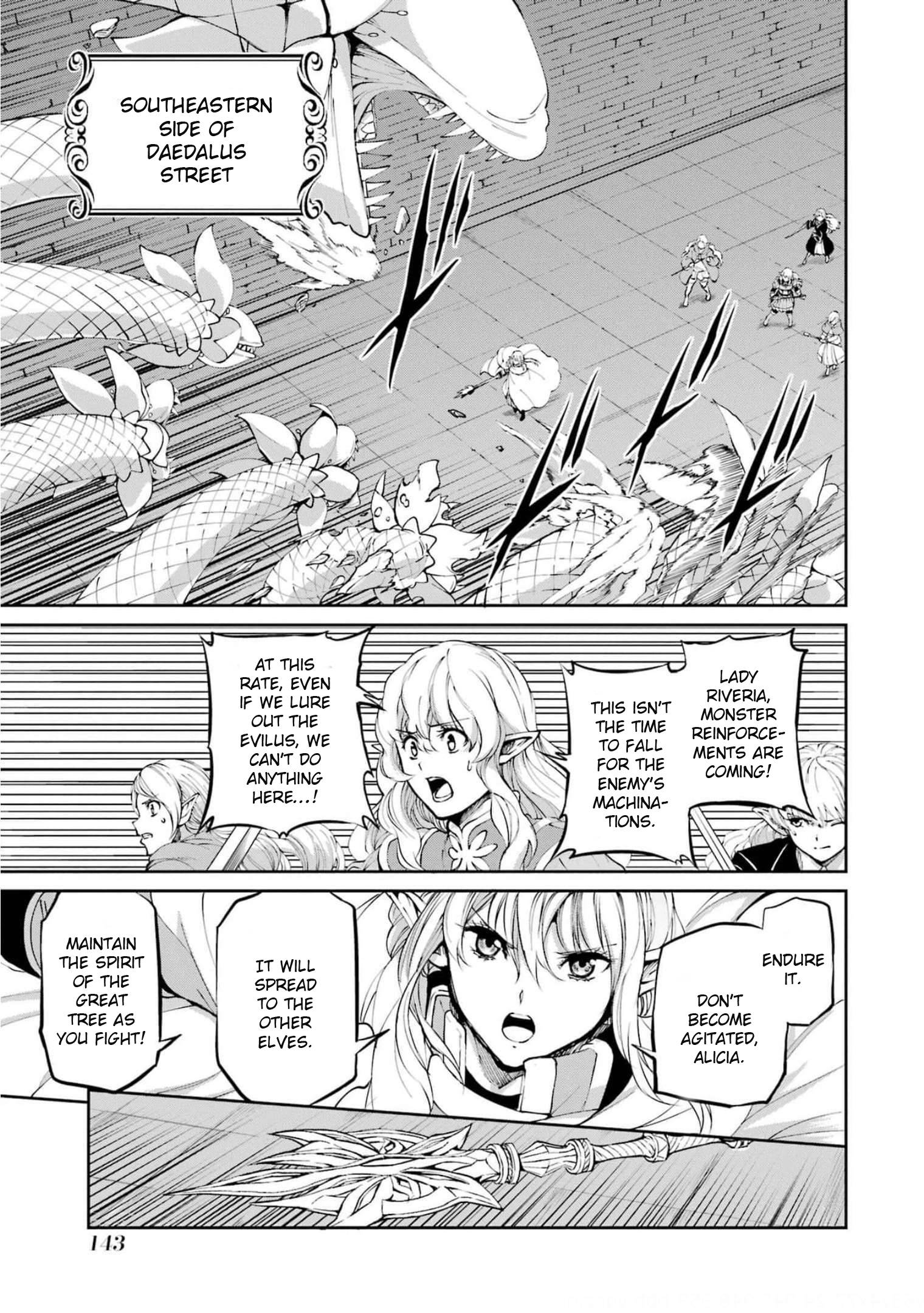 Dungeon ni Deai o Motomeru no wa Machigatte Iru Darou ka Gaiden - Sword Oratoria chapter 85 page 36