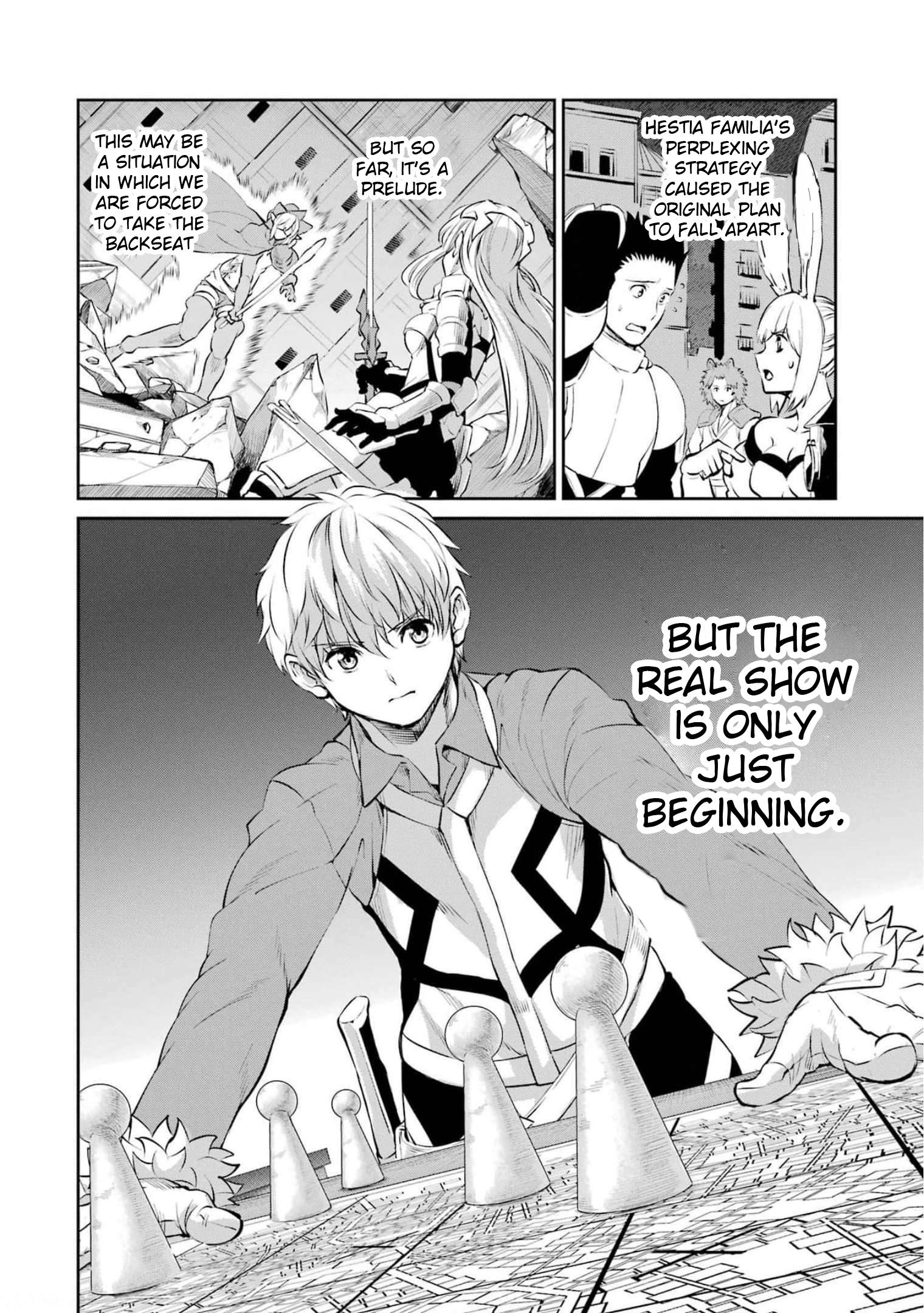 Dungeon ni Deai o Motomeru no wa Machigatte Iru Darou ka Gaiden - Sword Oratoria chapter 85 page 47