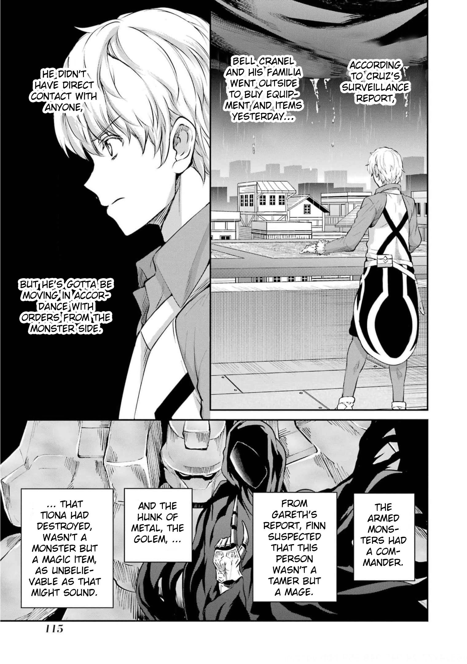 Dungeon ni Deai o Motomeru no wa Machigatte Iru Darou ka Gaiden - Sword Oratoria chapter 85 page 8