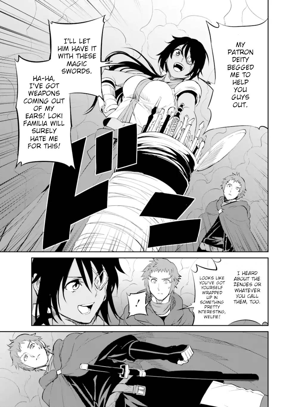 Dungeon ni Deai o Motomeru no wa Machigatte Iru Darou ka Gaiden - Sword Oratoria chapter 87 page 11