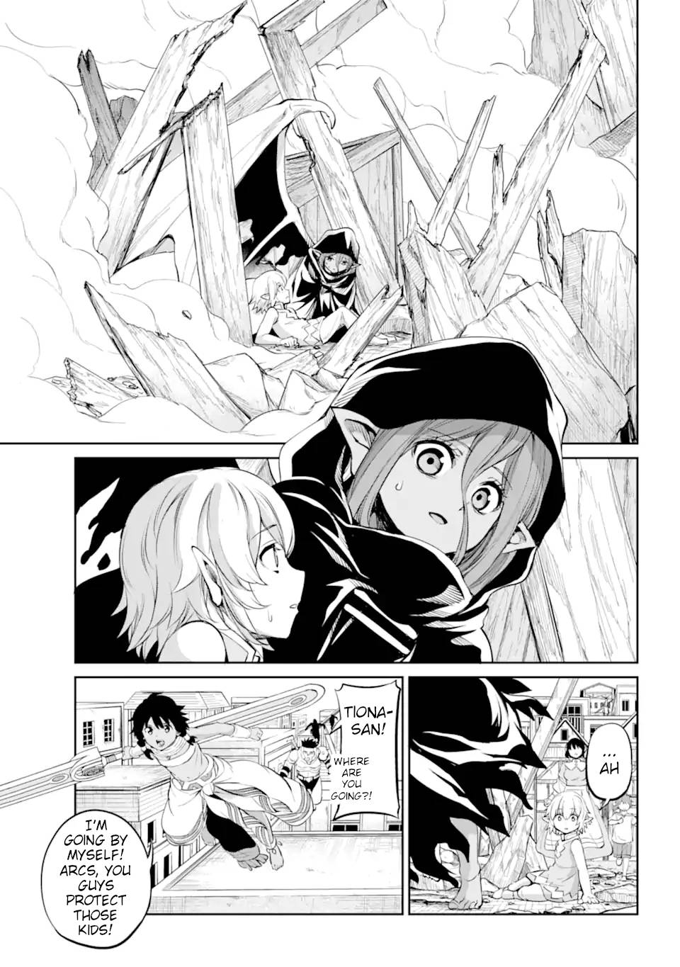 Dungeon ni Deai o Motomeru no wa Machigatte Iru Darou ka Gaiden - Sword Oratoria chapter 87 page 23