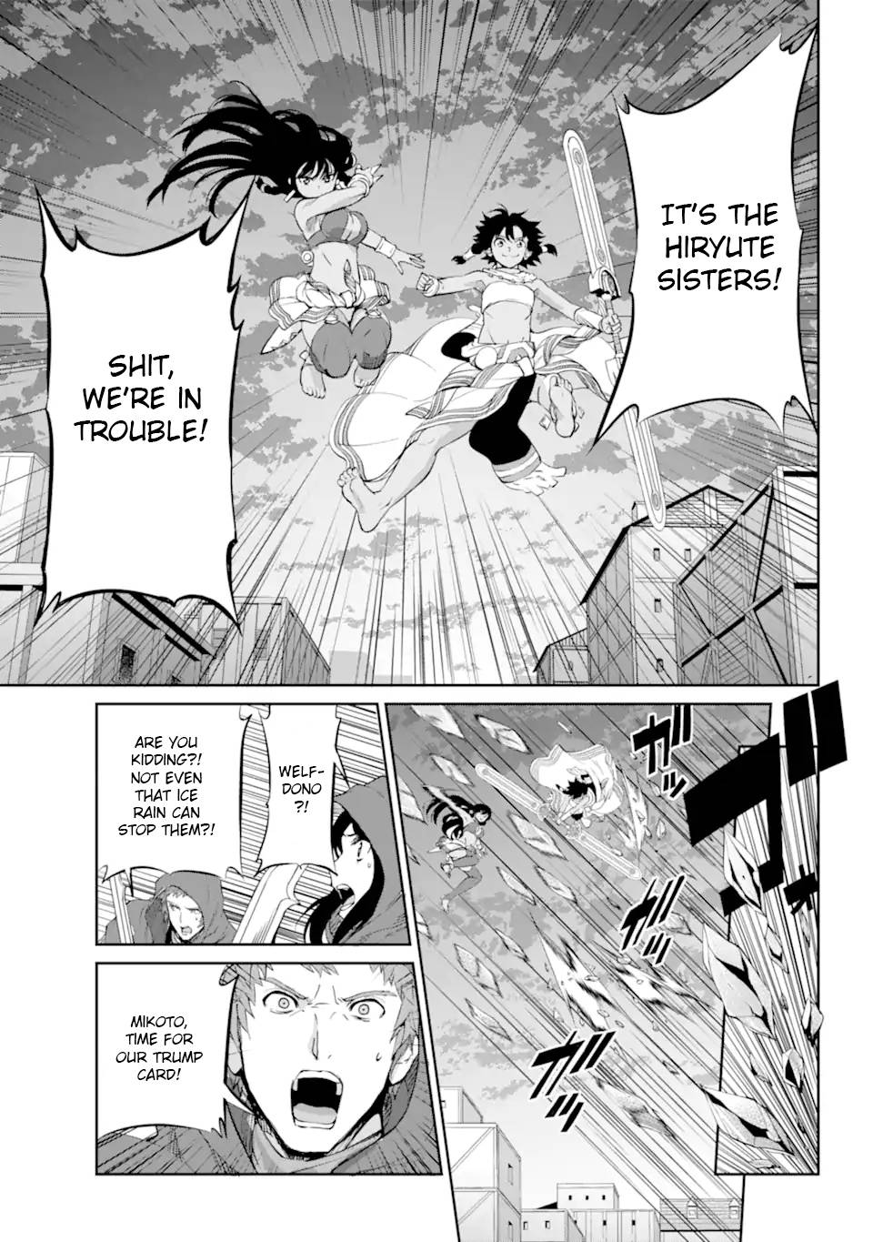 Dungeon ni Deai o Motomeru no wa Machigatte Iru Darou ka Gaiden - Sword Oratoria chapter 87 page 3