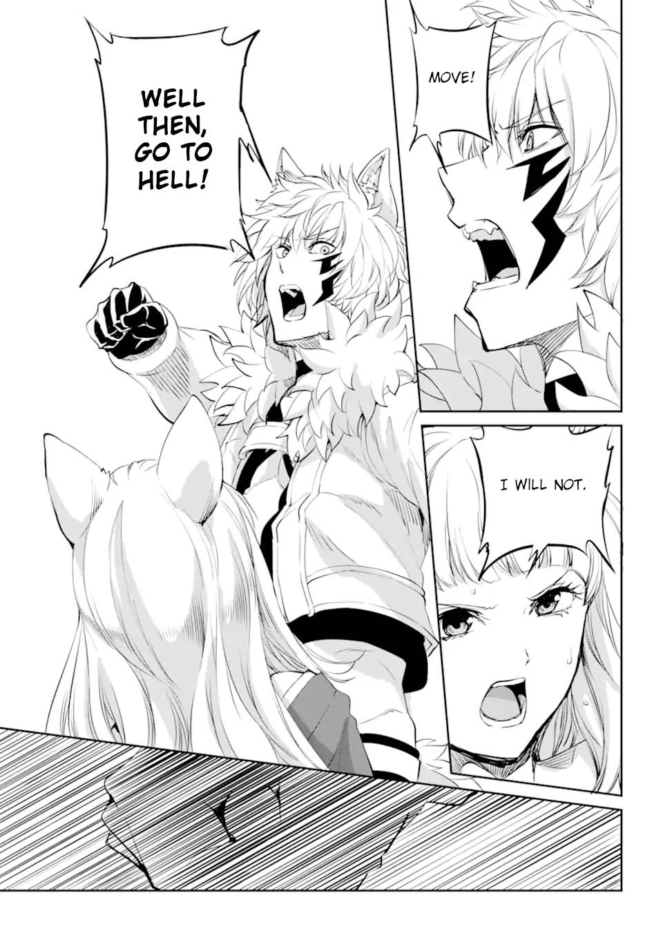 Dungeon ni Deai o Motomeru no wa Machigatte Iru Darou ka Gaiden - Sword Oratoria chapter 87 page 33