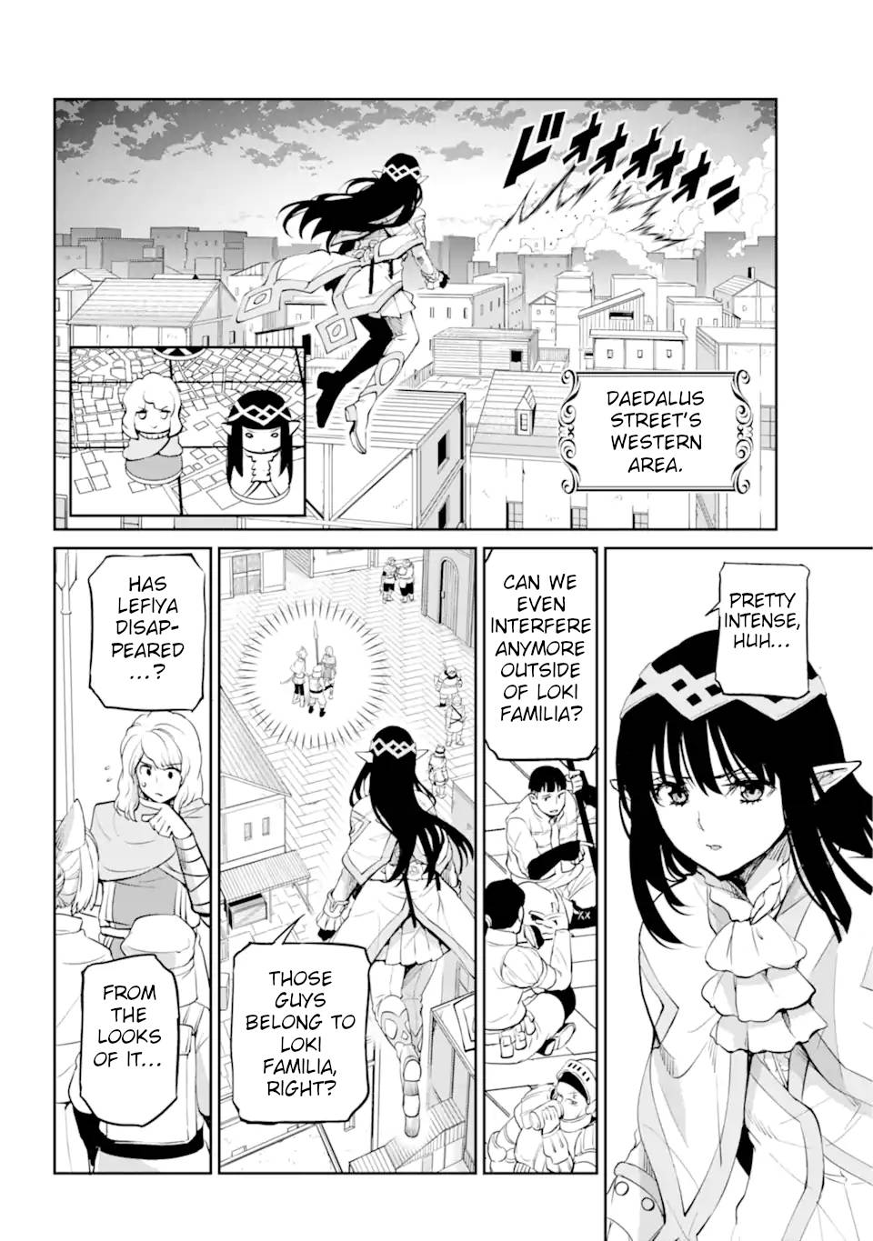 Dungeon ni Deai o Motomeru no wa Machigatte Iru Darou ka Gaiden - Sword Oratoria chapter 87 page 40