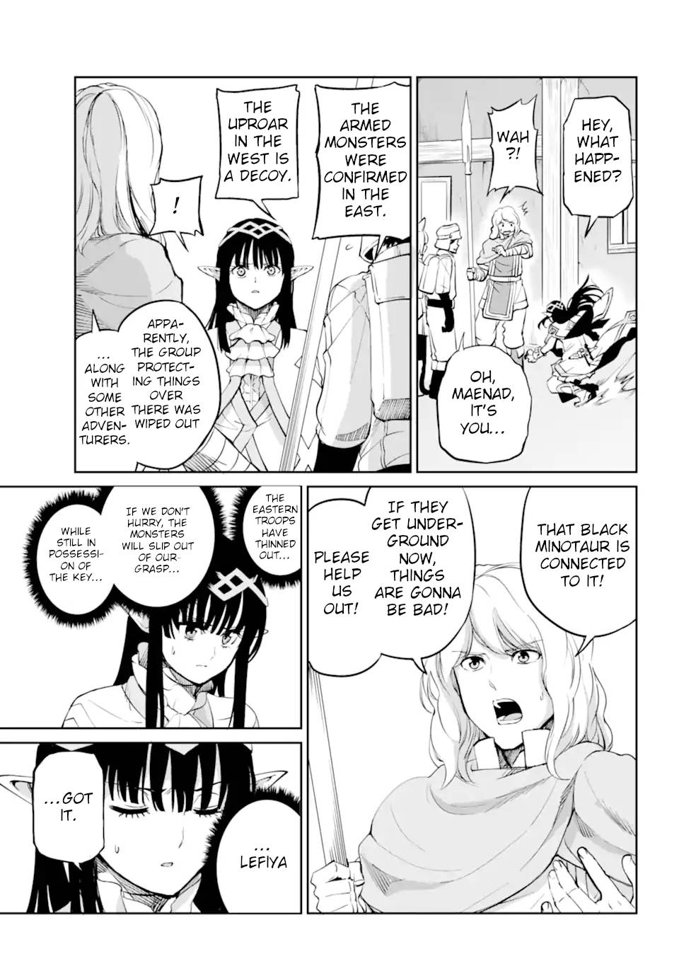 Dungeon ni Deai o Motomeru no wa Machigatte Iru Darou ka Gaiden - Sword Oratoria chapter 87 page 41