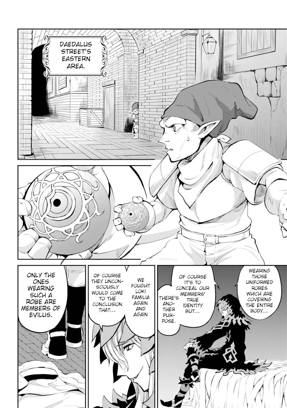 Dungeon ni Deai o Motomeru no wa Machigatte Iru Darou ka Gaiden - Sword Oratoria chapter 87 page 42