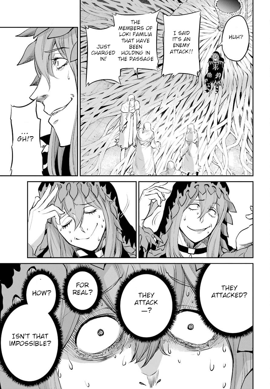 Dungeon ni Deai o Motomeru no wa Machigatte Iru Darou ka Gaiden - Sword Oratoria chapter 88 page 25