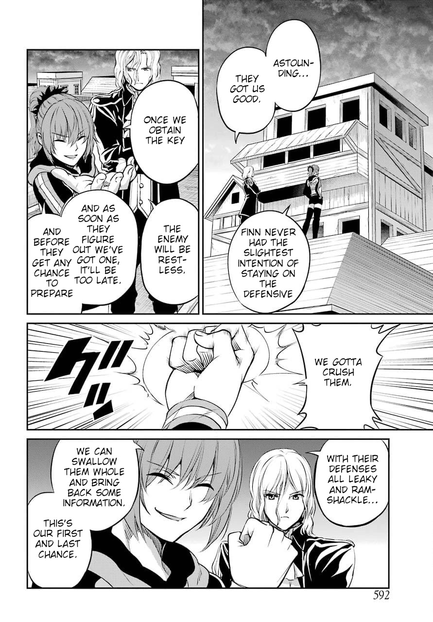 Dungeon ni Deai o Motomeru no wa Machigatte Iru Darou ka Gaiden - Sword Oratoria chapter 88 page 32