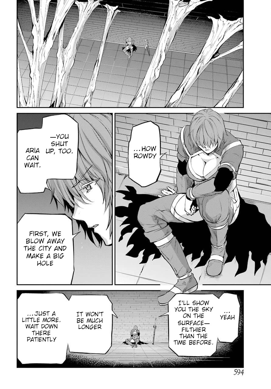 Dungeon ni Deai o Motomeru no wa Machigatte Iru Darou ka Gaiden - Sword Oratoria chapter 88 page 34