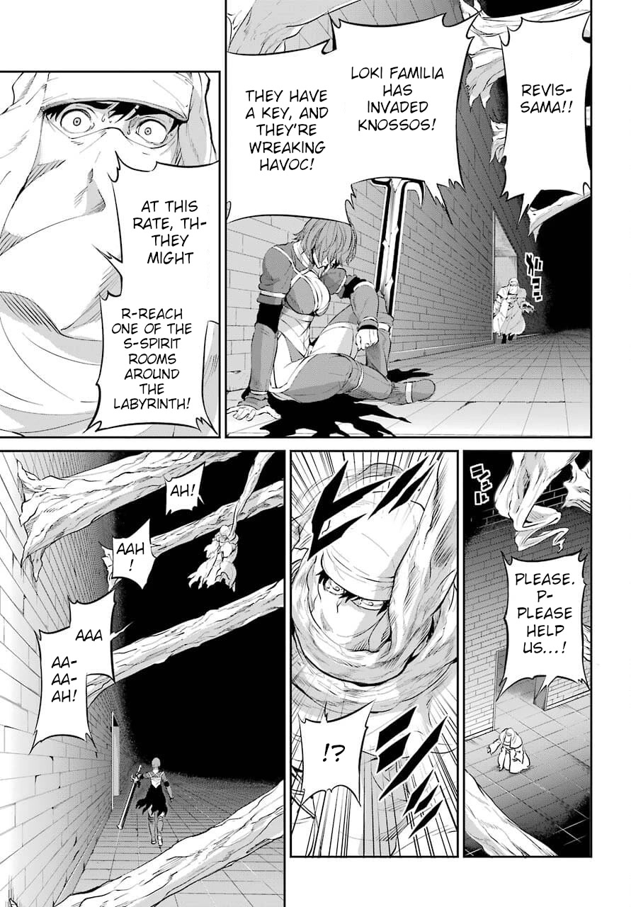 Dungeon ni Deai o Motomeru no wa Machigatte Iru Darou ka Gaiden - Sword Oratoria chapter 88 page 35