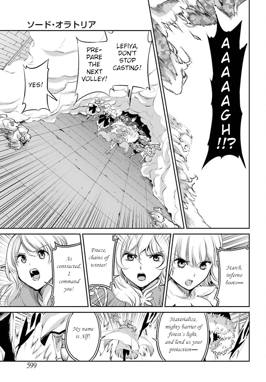 Dungeon ni Deai o Motomeru no wa Machigatte Iru Darou ka Gaiden - Sword Oratoria chapter 88 page 39