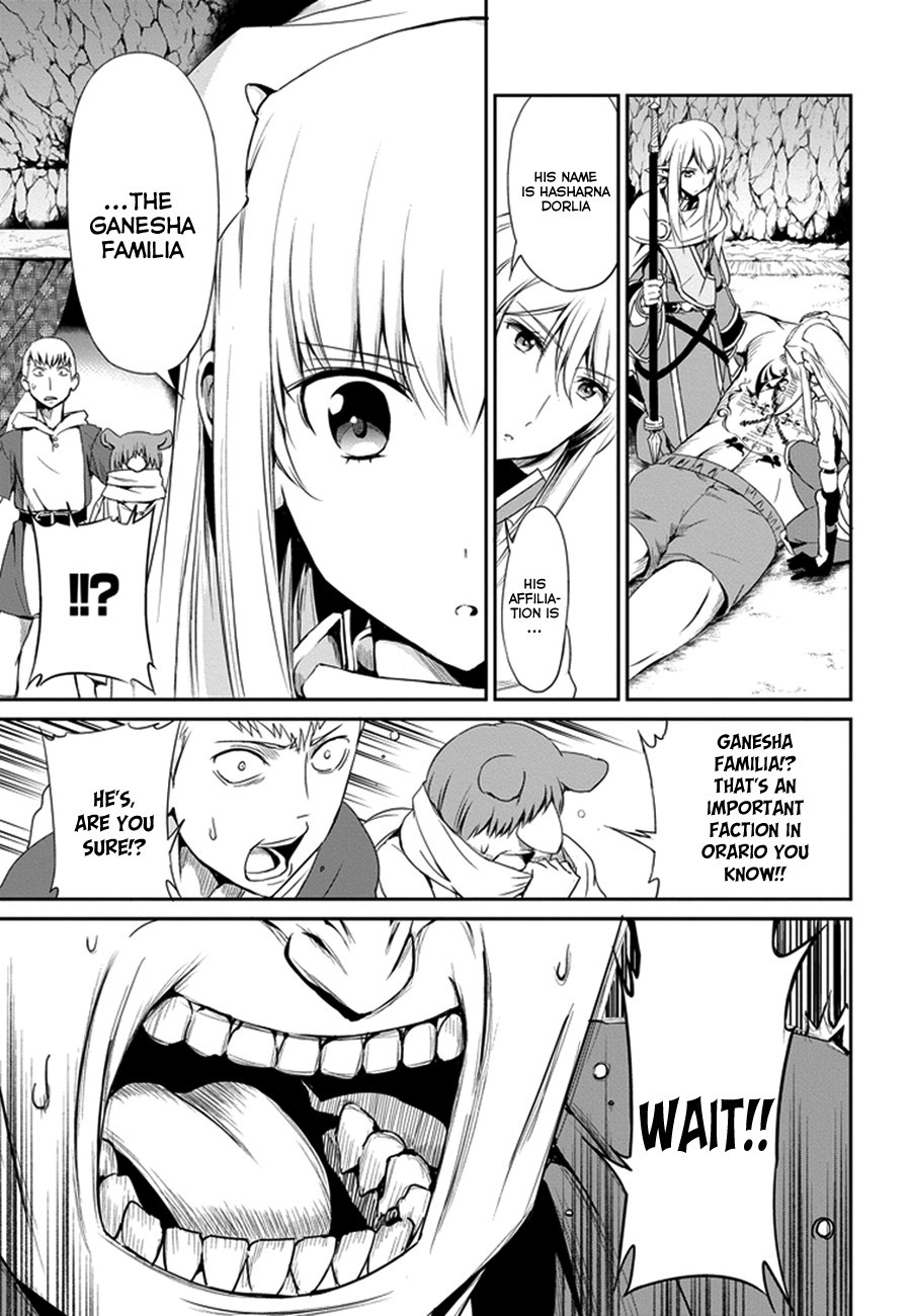 Dungeon ni Deai o Motomeru no wa Machigatte Iru Darou ka Gaiden - Sword Oratoria chapter 9 page 43