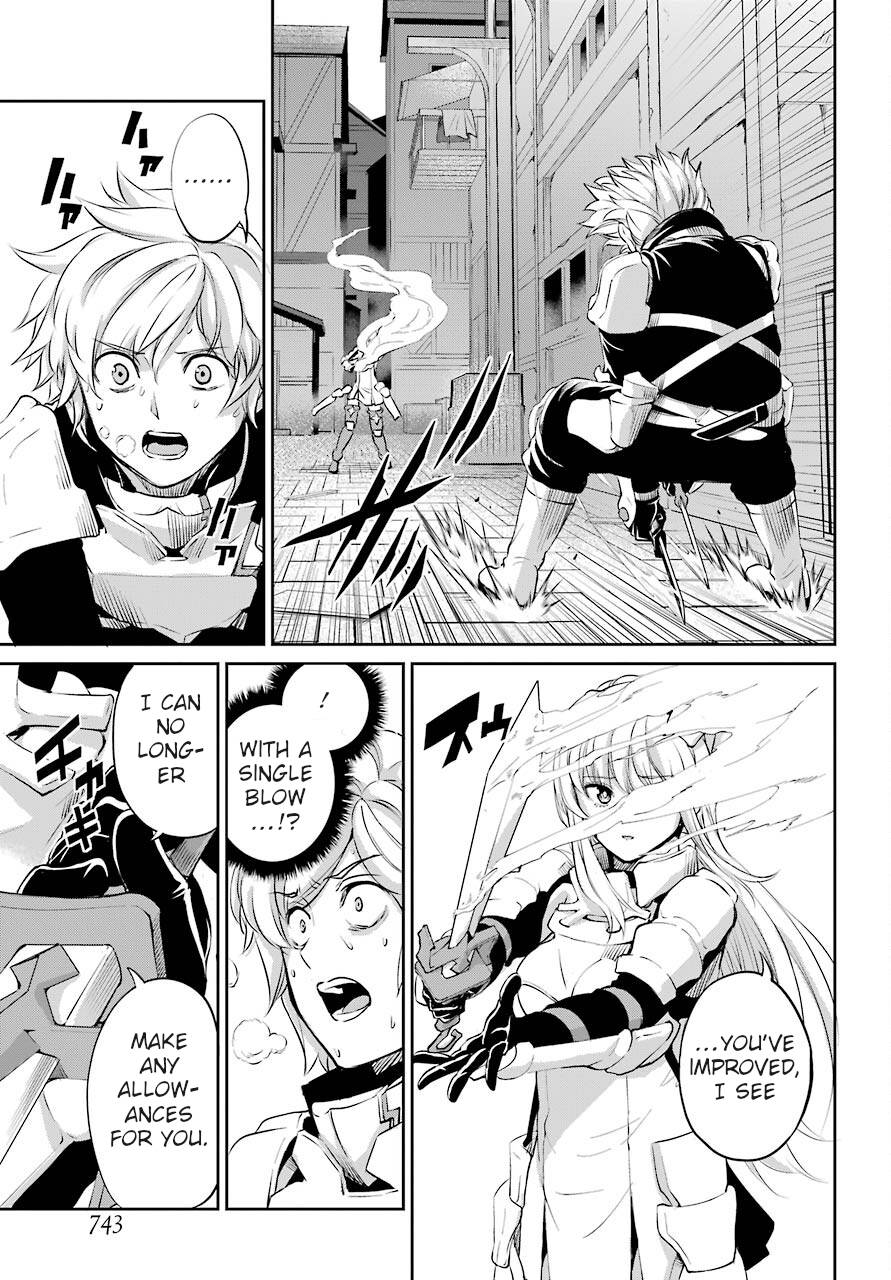 Dungeon ni Deai o Motomeru no wa Machigatte Iru Darou ka Gaiden - Sword Oratoria chapter 90 page 17