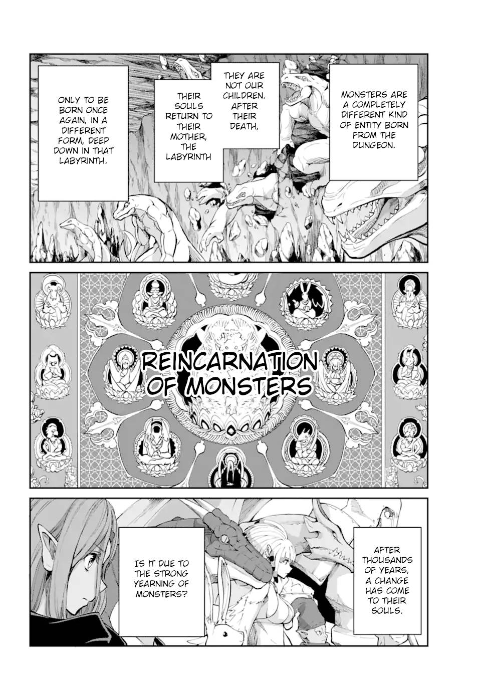 Dungeon ni Deai o Motomeru no wa Machigatte Iru Darou ka Gaiden - Sword Oratoria chapter 90 page 2