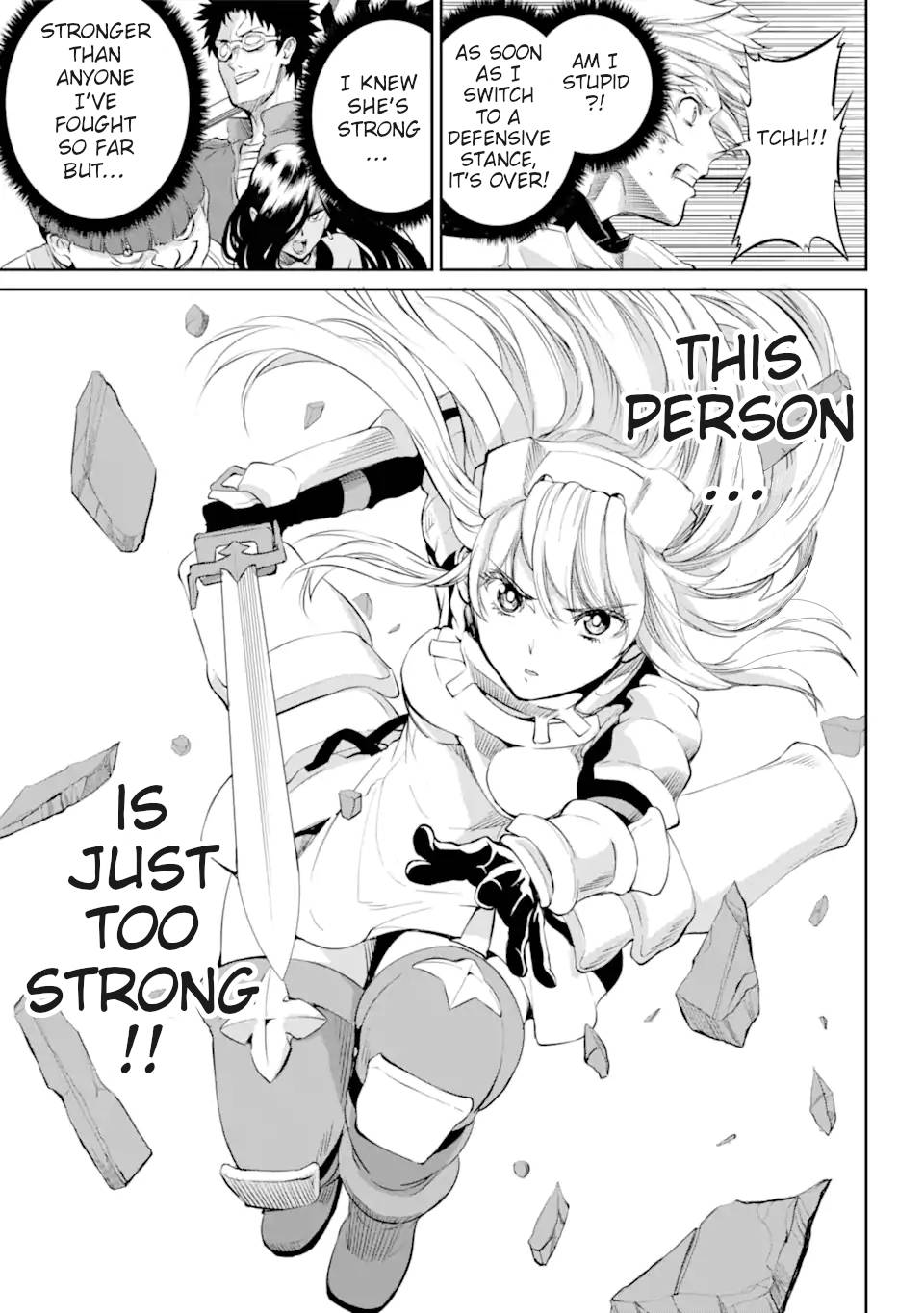 Dungeon ni Deai o Motomeru no wa Machigatte Iru Darou ka Gaiden - Sword Oratoria chapter 90 page 21