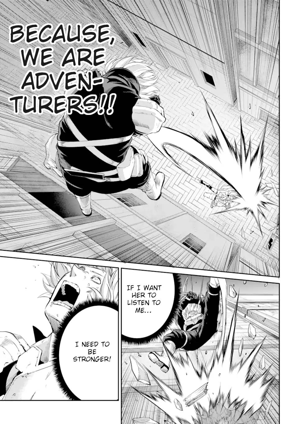 Dungeon ni Deai o Motomeru no wa Machigatte Iru Darou ka Gaiden - Sword Oratoria chapter 90 page 35