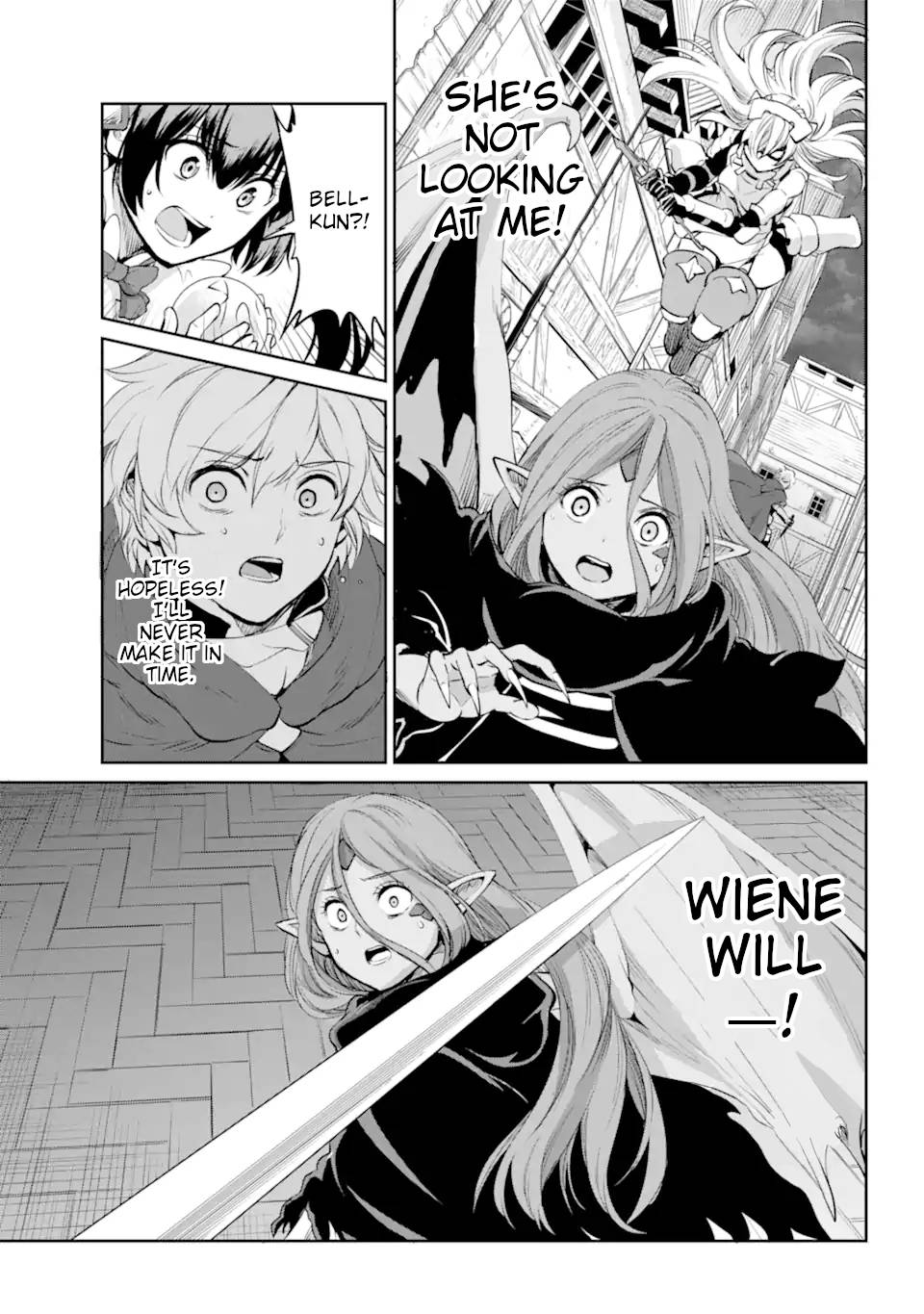 Dungeon ni Deai o Motomeru no wa Machigatte Iru Darou ka Gaiden - Sword Oratoria chapter 90 page 9