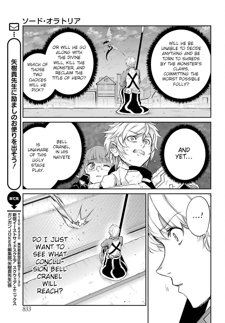 Dungeon ni Deai o Motomeru no wa Machigatte Iru Darou ka Gaiden - Sword Oratoria chapter 93 page 29