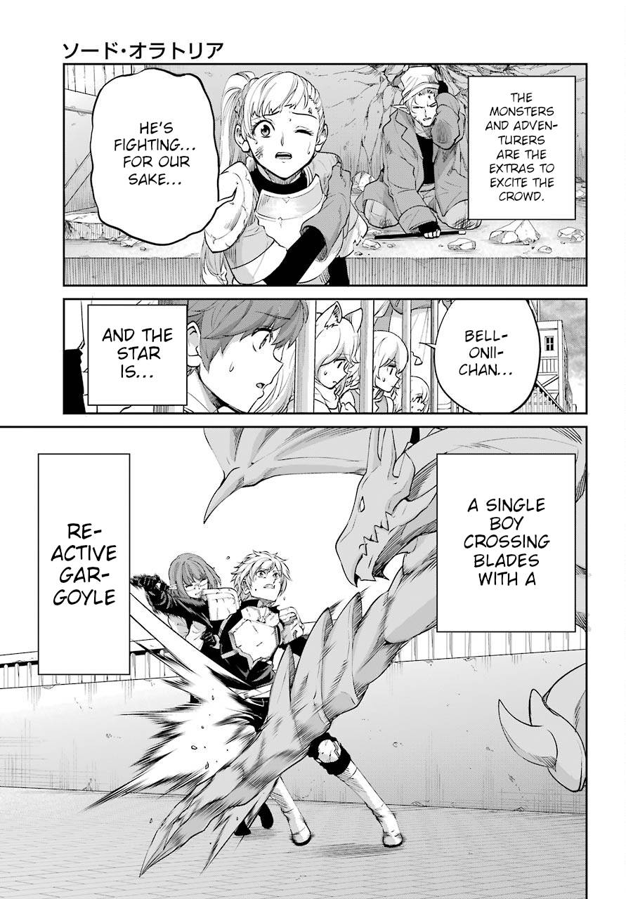 Dungeon ni Deai o Motomeru no wa Machigatte Iru Darou ka Gaiden - Sword Oratoria chapter 93 page 6