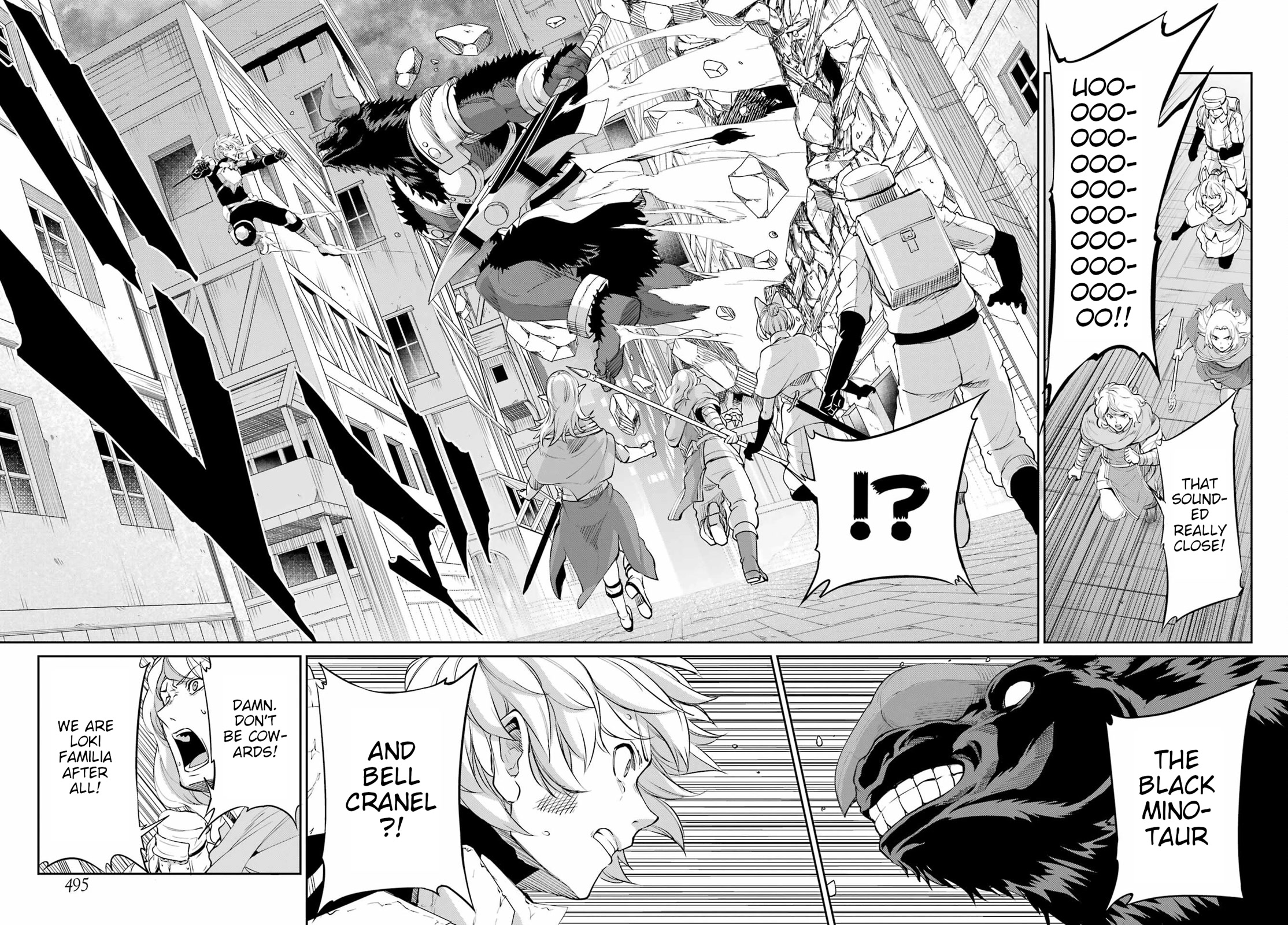 Dungeon ni Deai o Motomeru no wa Machigatte Iru Darou ka Gaiden - Sword Oratoria chapter 94 page 19