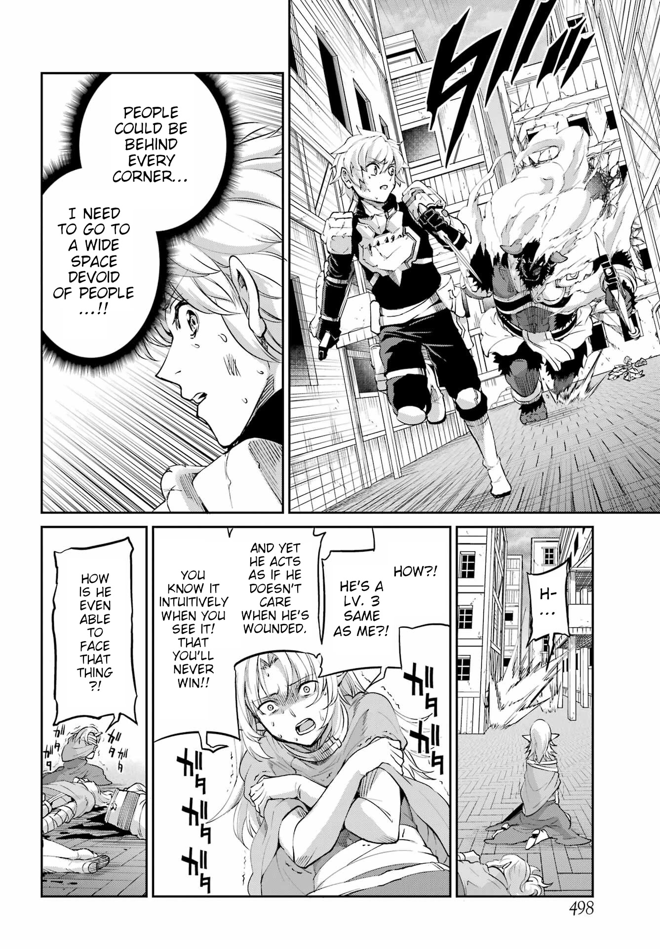 Dungeon ni Deai o Motomeru no wa Machigatte Iru Darou ka Gaiden - Sword Oratoria chapter 94 page 22