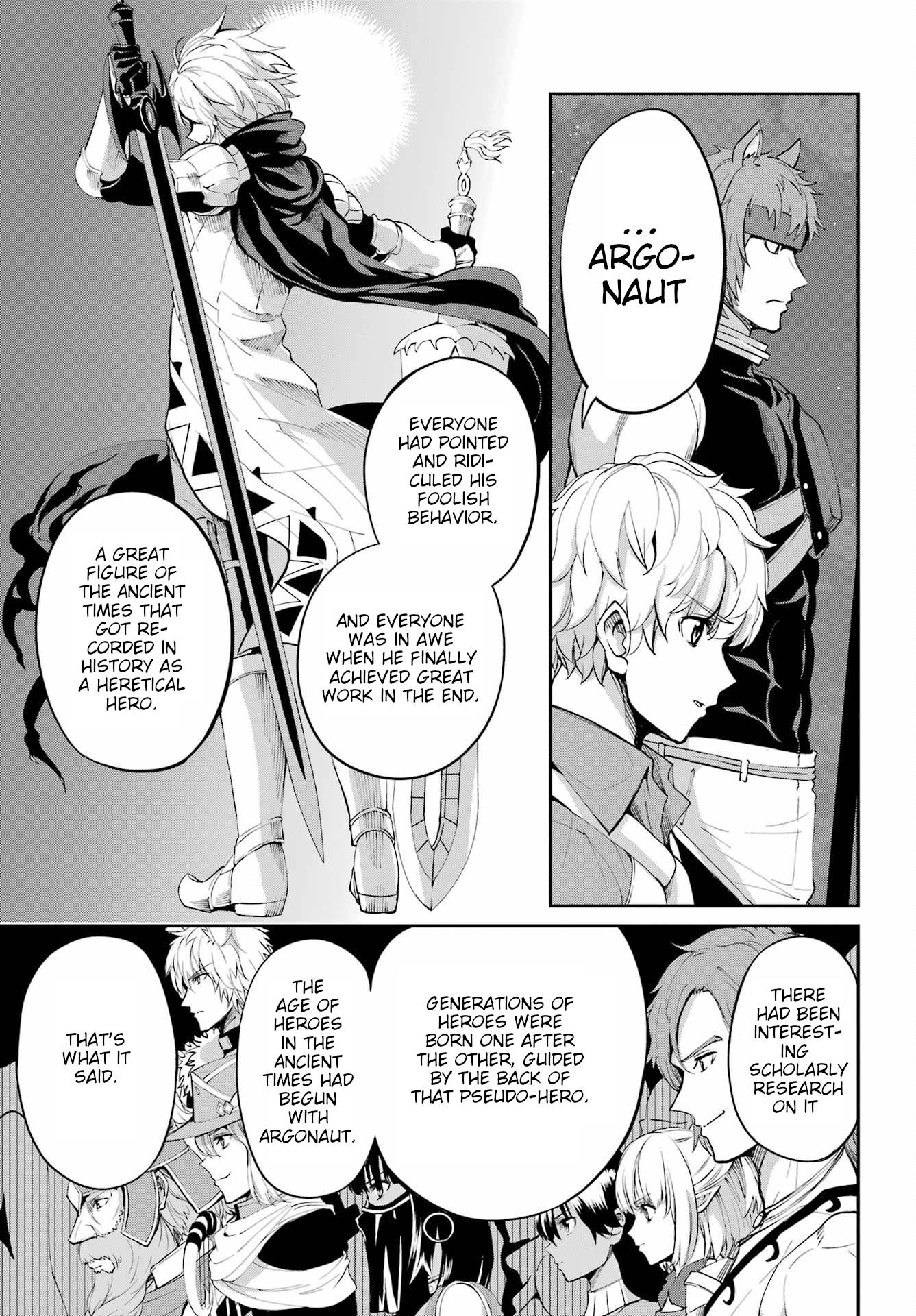 Dungeon ni Deai o Motomeru no wa Machigatte Iru Darou ka Gaiden - Sword Oratoria chapter 95 page 5