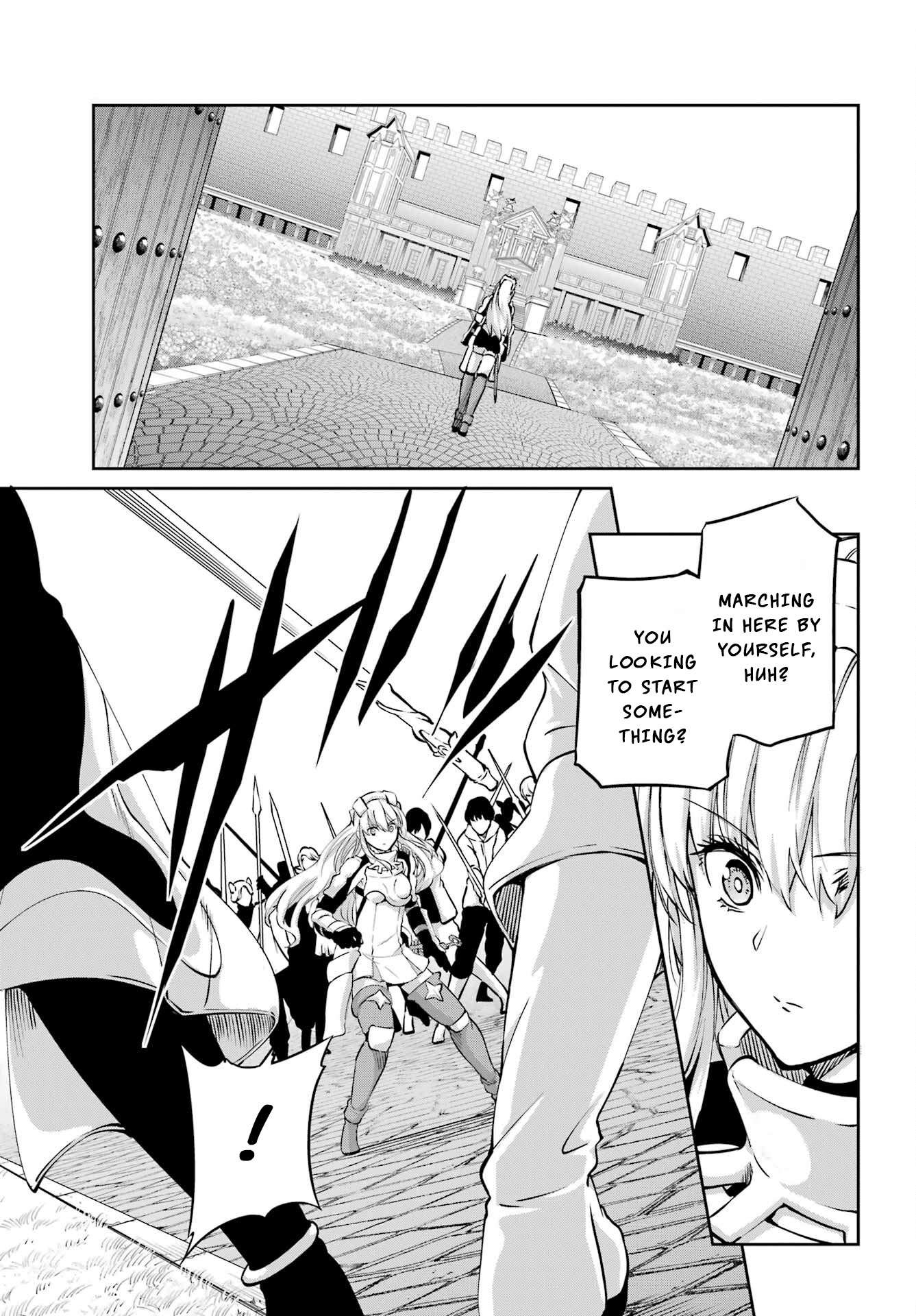 Dungeon ni Deai o Motomeru no wa Machigatte Iru Darou ka Gaiden - Sword Oratoria chapter 98 page 18