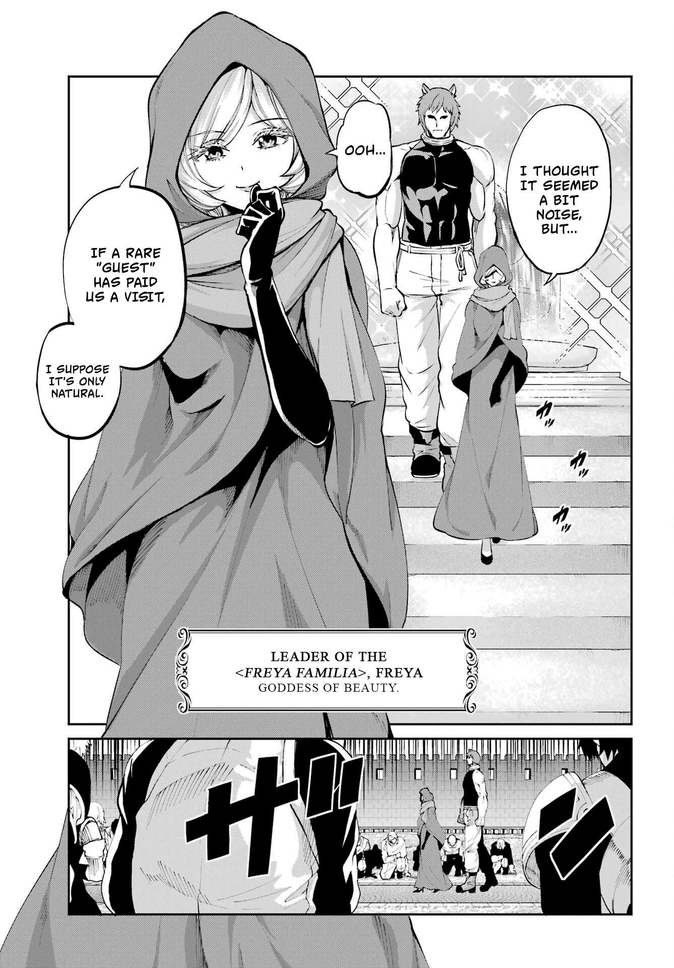 Dungeon ni Deai o Motomeru no wa Machigatte Iru Darou ka Gaiden - Sword Oratoria chapter 98 page 22