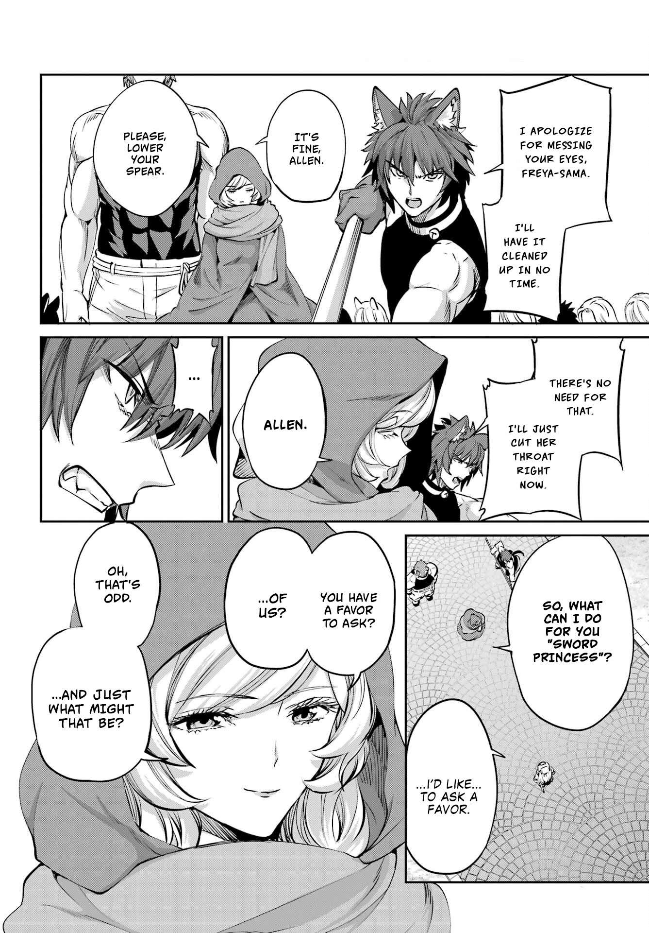 Dungeon ni Deai o Motomeru no wa Machigatte Iru Darou ka Gaiden - Sword Oratoria chapter 98 page 23