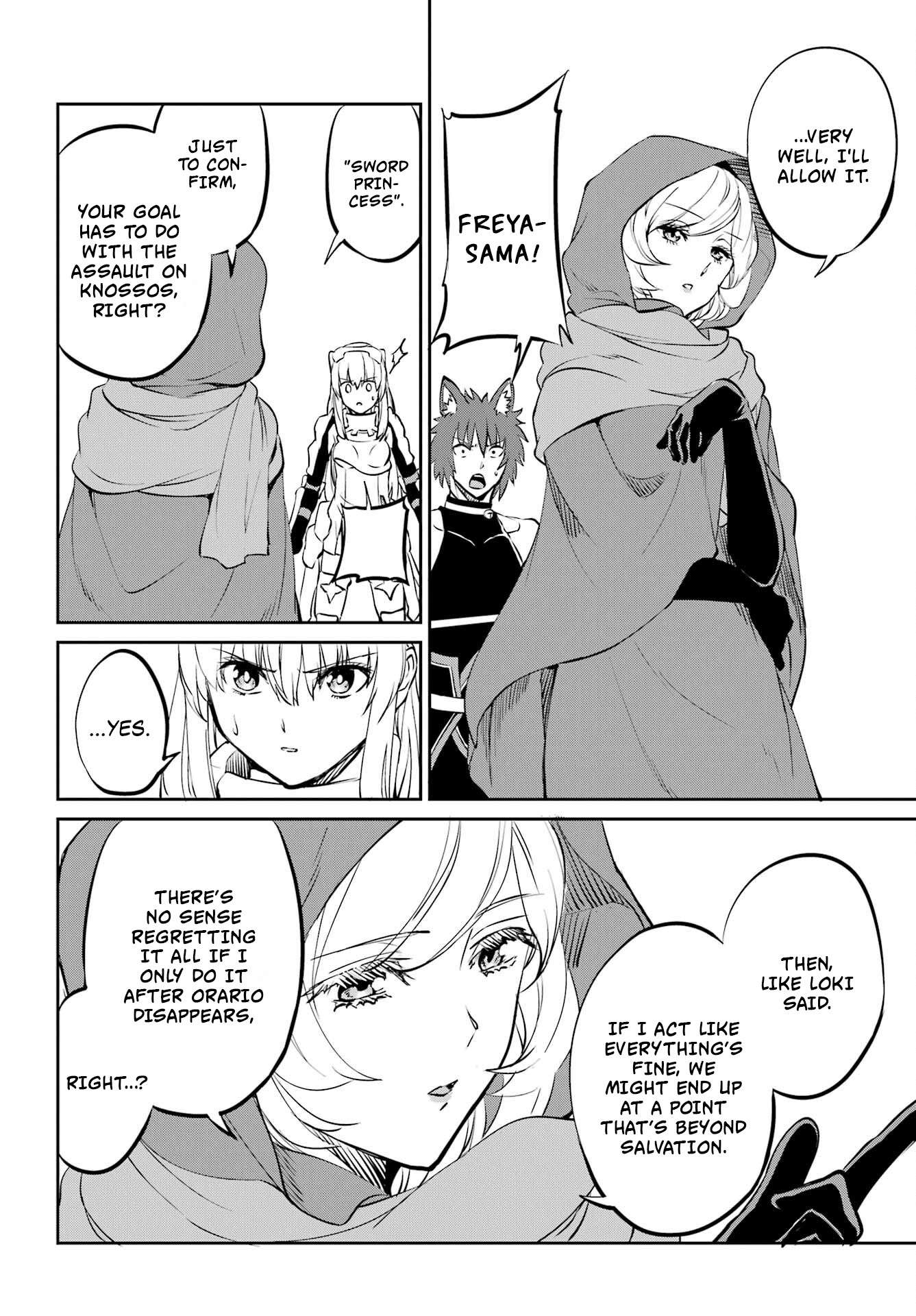 Dungeon ni Deai o Motomeru no wa Machigatte Iru Darou ka Gaiden - Sword Oratoria chapter 98 page 27