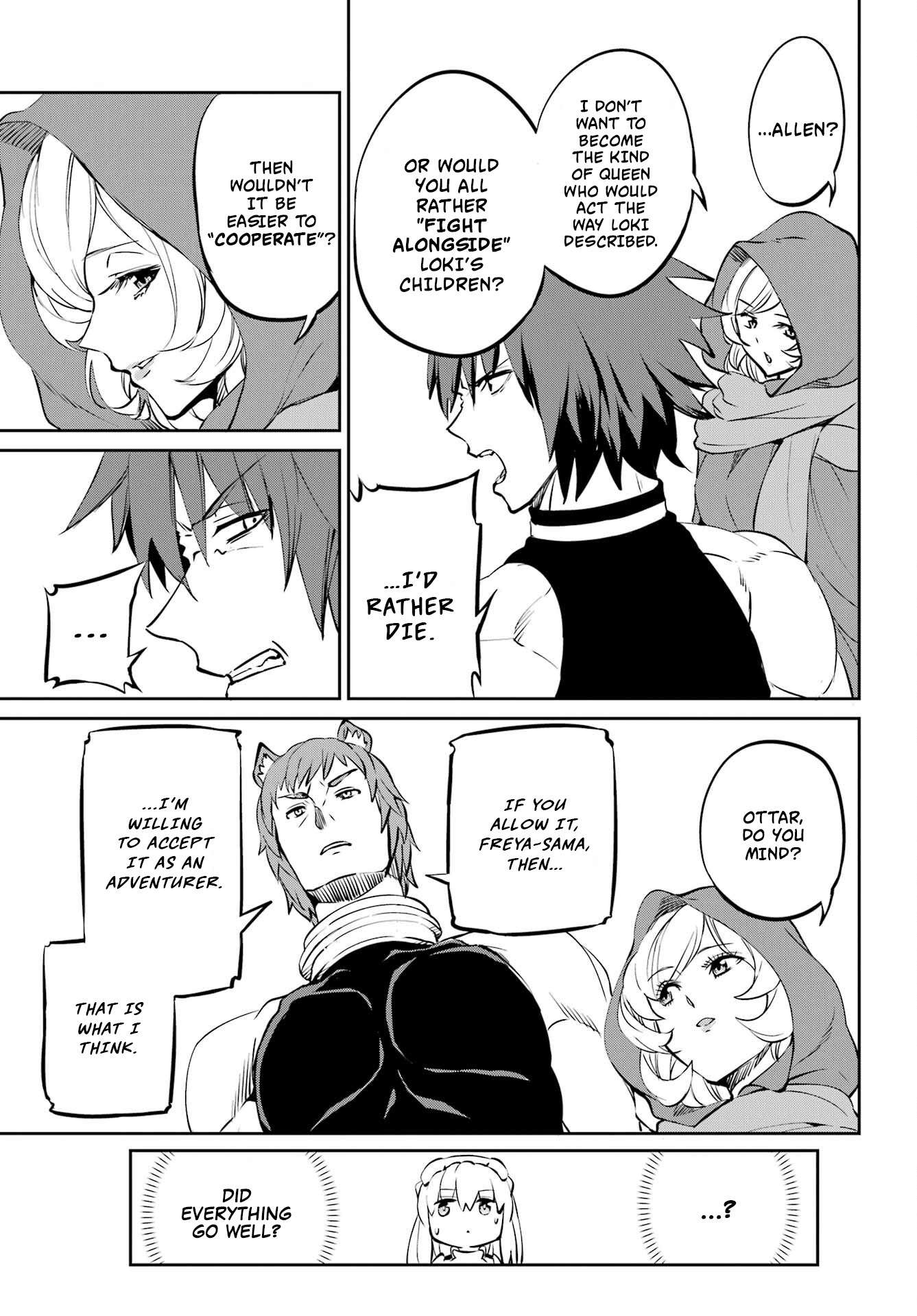 Dungeon ni Deai o Motomeru no wa Machigatte Iru Darou ka Gaiden - Sword Oratoria chapter 98 page 28