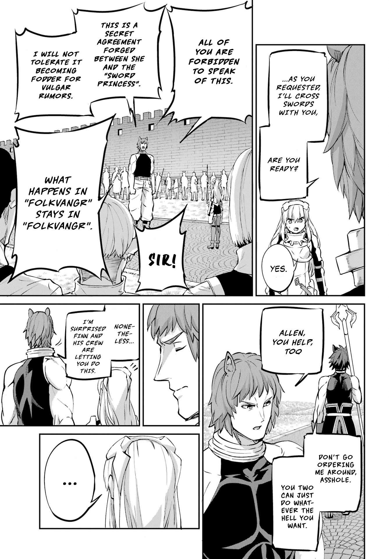 Dungeon ni Deai o Motomeru no wa Machigatte Iru Darou ka Gaiden - Sword Oratoria chapter 98 page 32