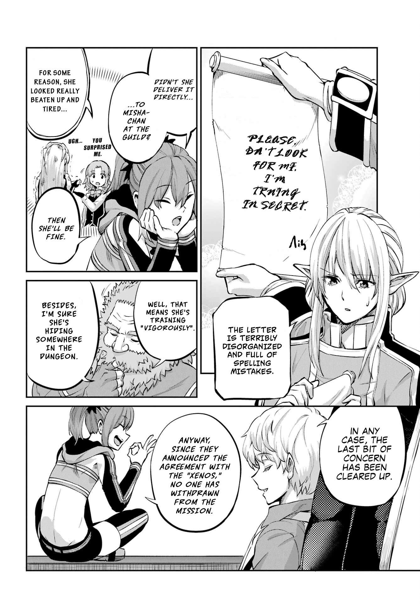 Dungeon ni Deai o Motomeru no wa Machigatte Iru Darou ka Gaiden - Sword Oratoria chapter 98 page 35