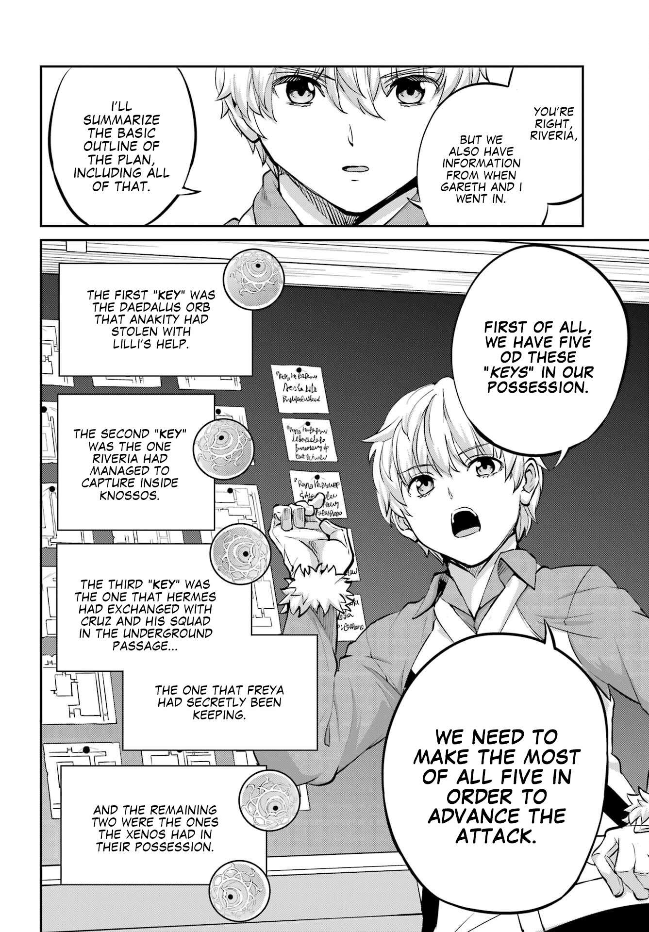 Dungeon ni Deai o Motomeru no wa Machigatte Iru Darou ka Gaiden - Sword Oratoria chapter 98 page 37