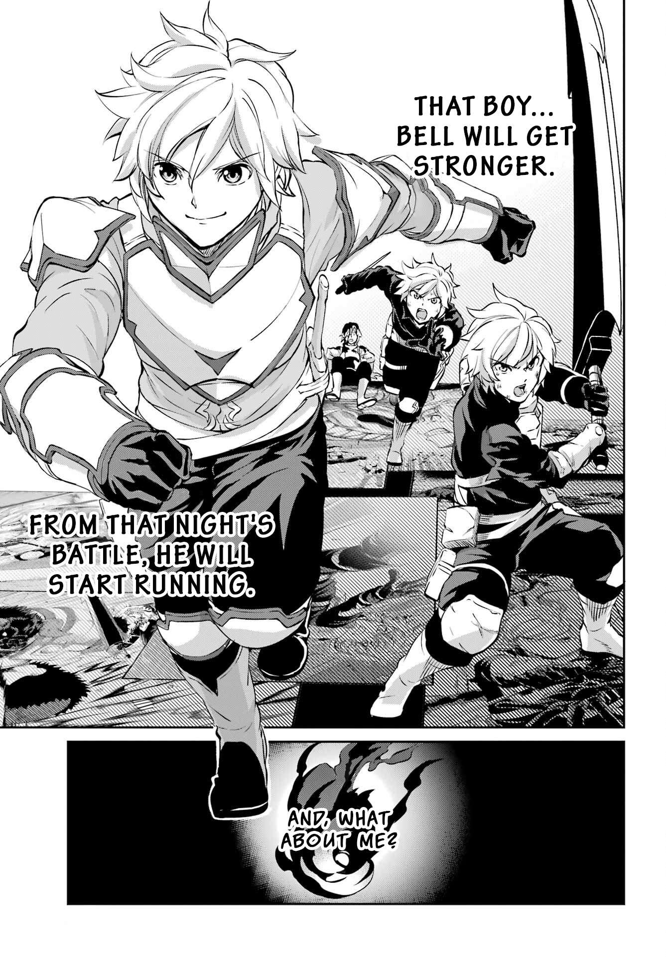 Dungeon ni Deai o Motomeru no wa Machigatte Iru Darou ka Gaiden - Sword Oratoria chapter 98 page 4