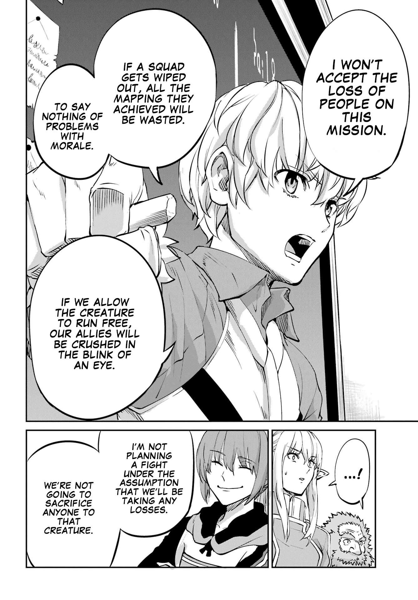 Dungeon ni Deai o Motomeru no wa Machigatte Iru Darou ka Gaiden - Sword Oratoria chapter 98 page 47