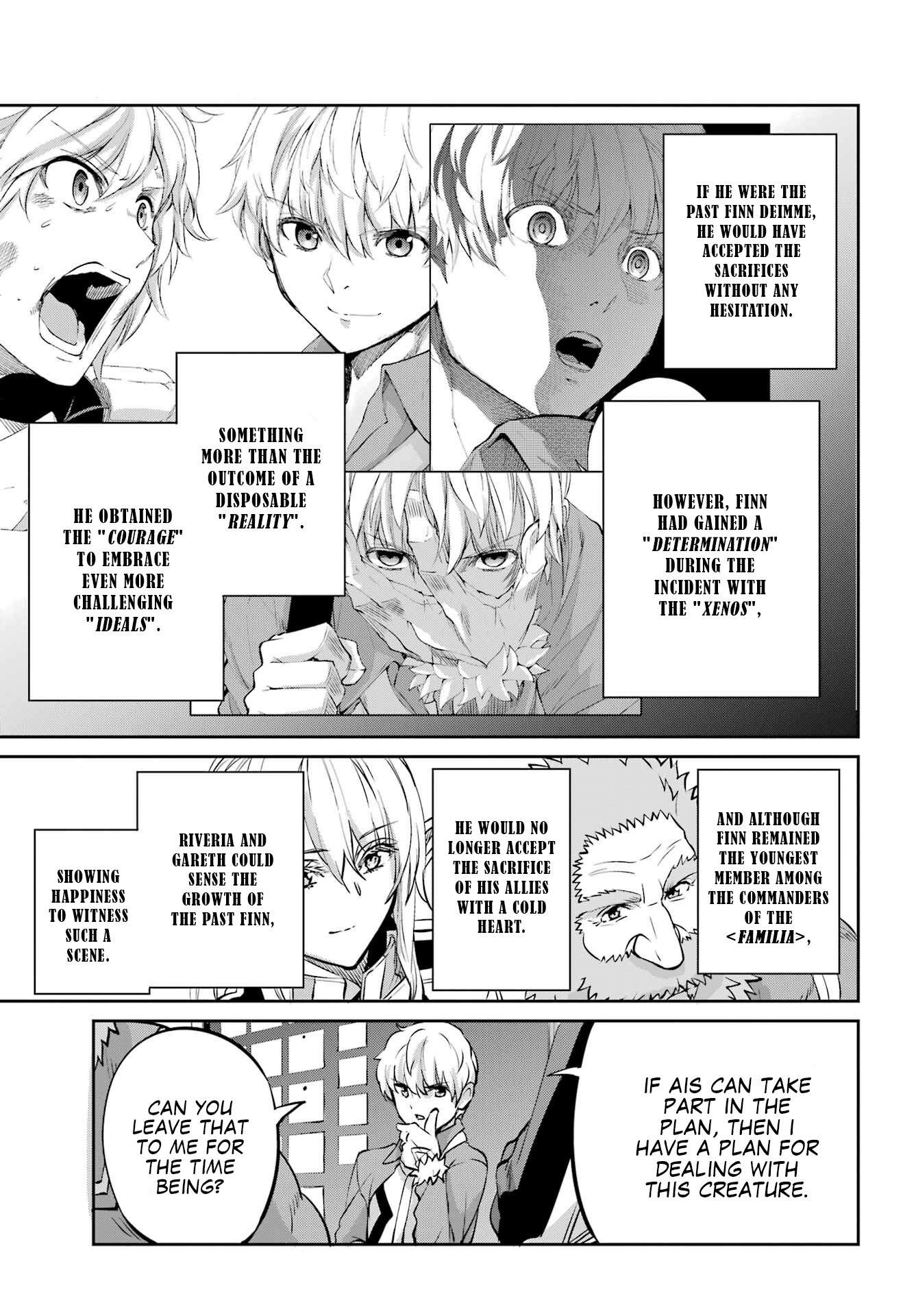 Dungeon ni Deai o Motomeru no wa Machigatte Iru Darou ka Gaiden - Sword Oratoria chapter 98 page 48