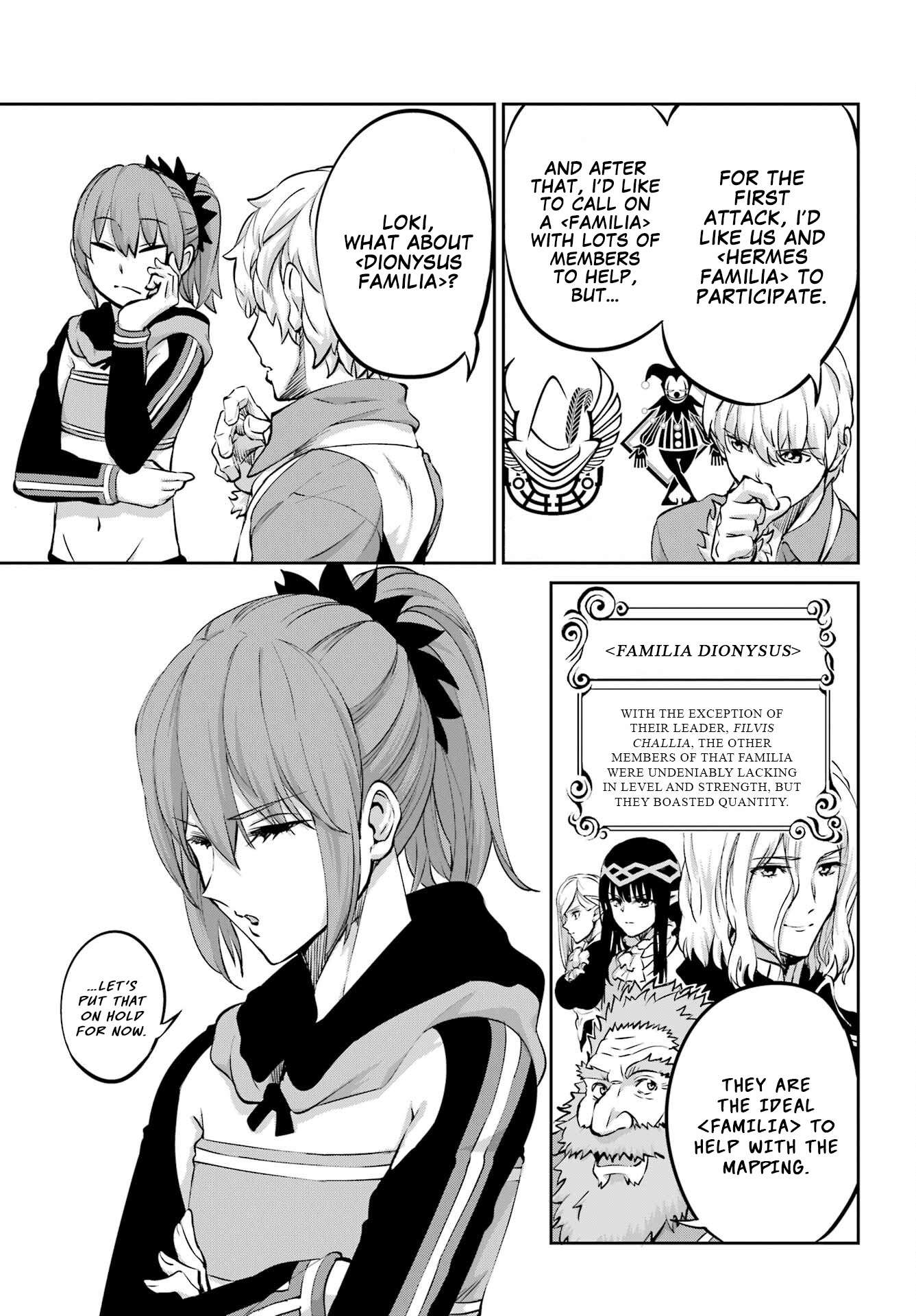 Dungeon ni Deai o Motomeru no wa Machigatte Iru Darou ka Gaiden - Sword Oratoria chapter 98 page 50