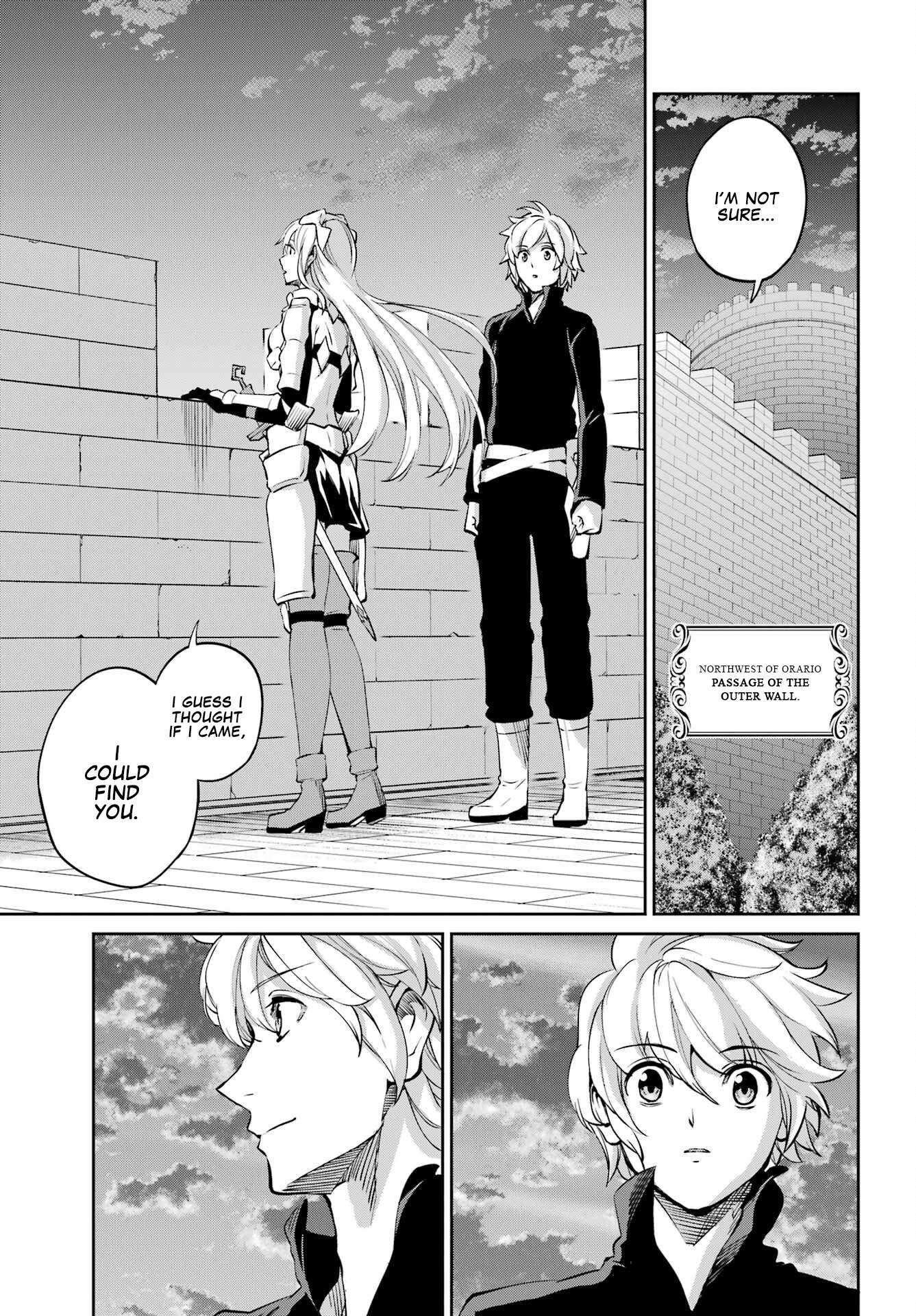 Dungeon ni Deai o Motomeru no wa Machigatte Iru Darou ka Gaiden - Sword Oratoria chapter 98 page 8
