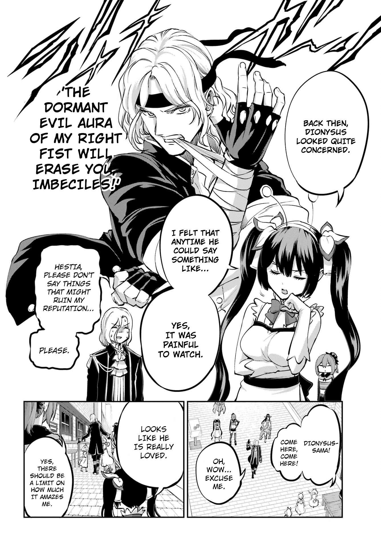 Dungeon ni Deai o Motomeru no wa Machigatte Iru Darou ka Gaiden - Sword Oratoria chapter 99 page 32