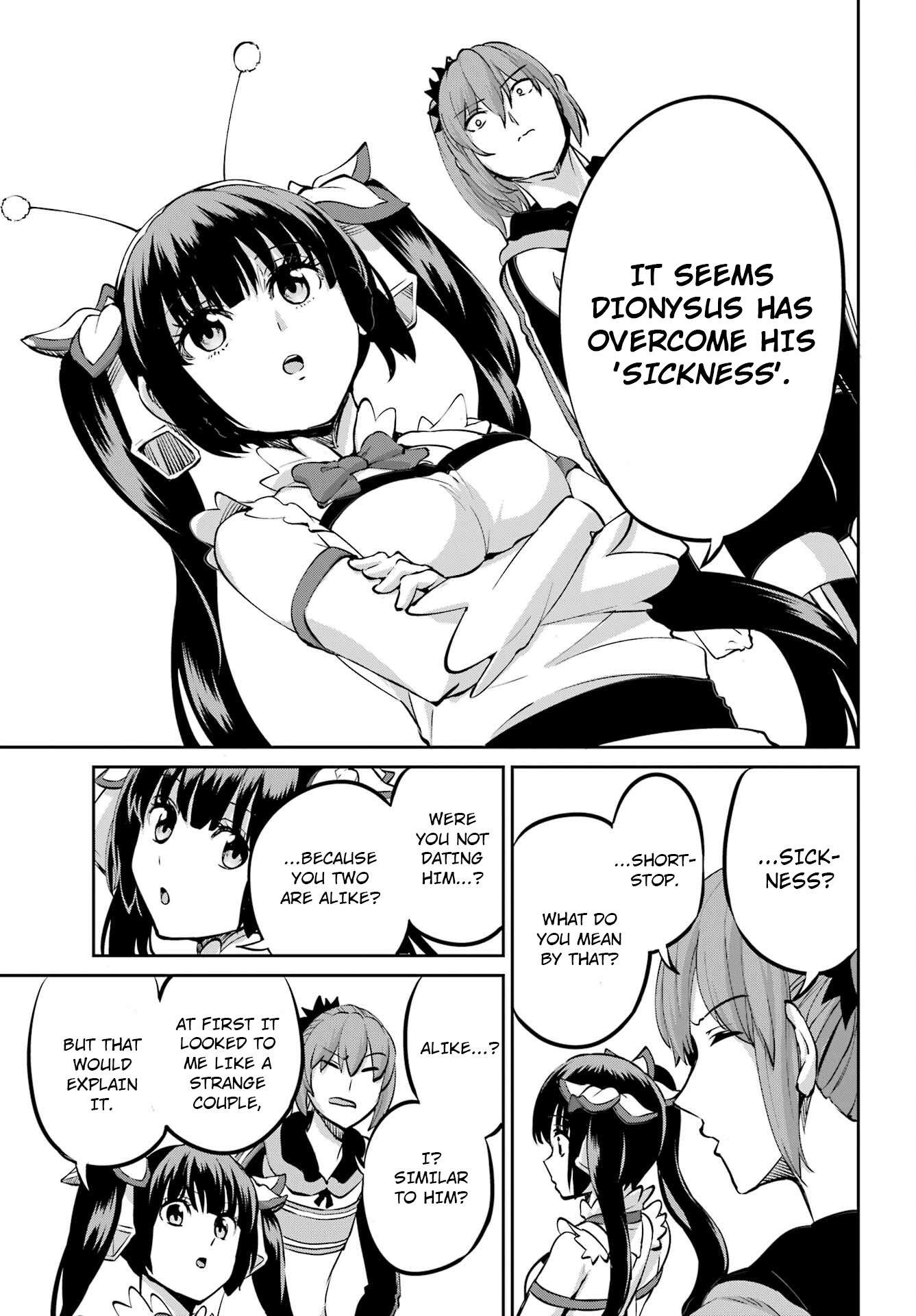 Dungeon ni Deai o Motomeru no wa Machigatte Iru Darou ka Gaiden - Sword Oratoria chapter 99 page 33