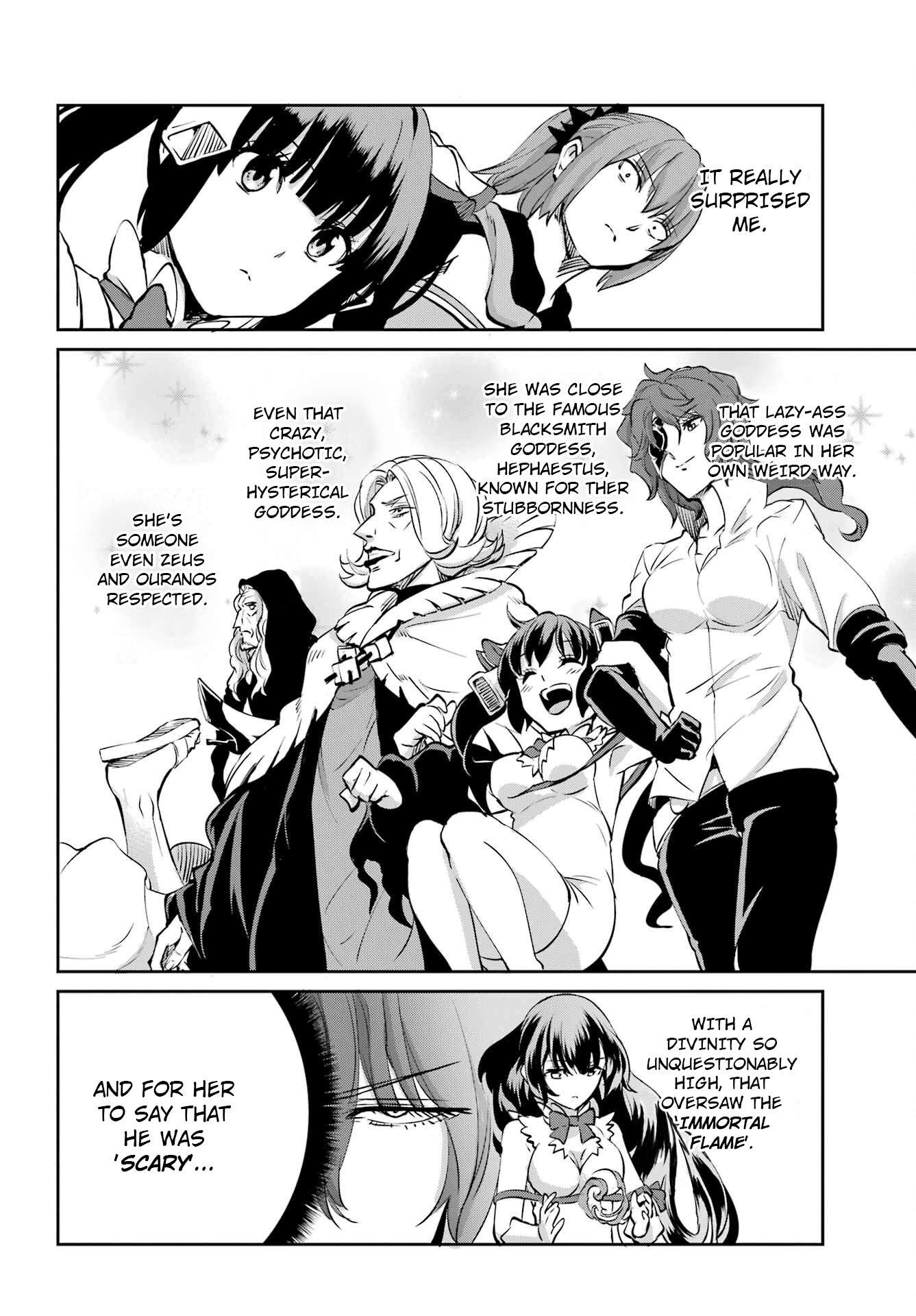 Dungeon ni Deai o Motomeru no wa Machigatte Iru Darou ka Gaiden - Sword Oratoria chapter 99 page 38