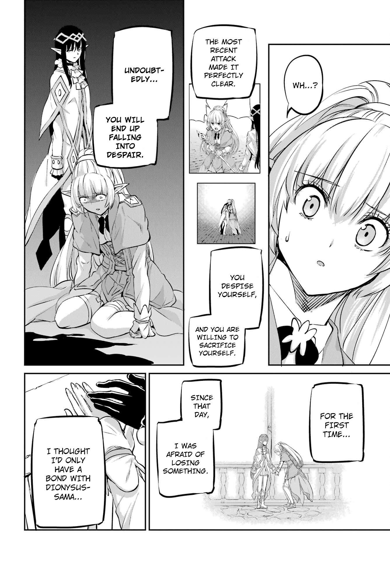 Dungeon ni Deai o Motomeru no wa Machigatte Iru Darou ka Gaiden - Sword Oratoria chapter 99 page 44
