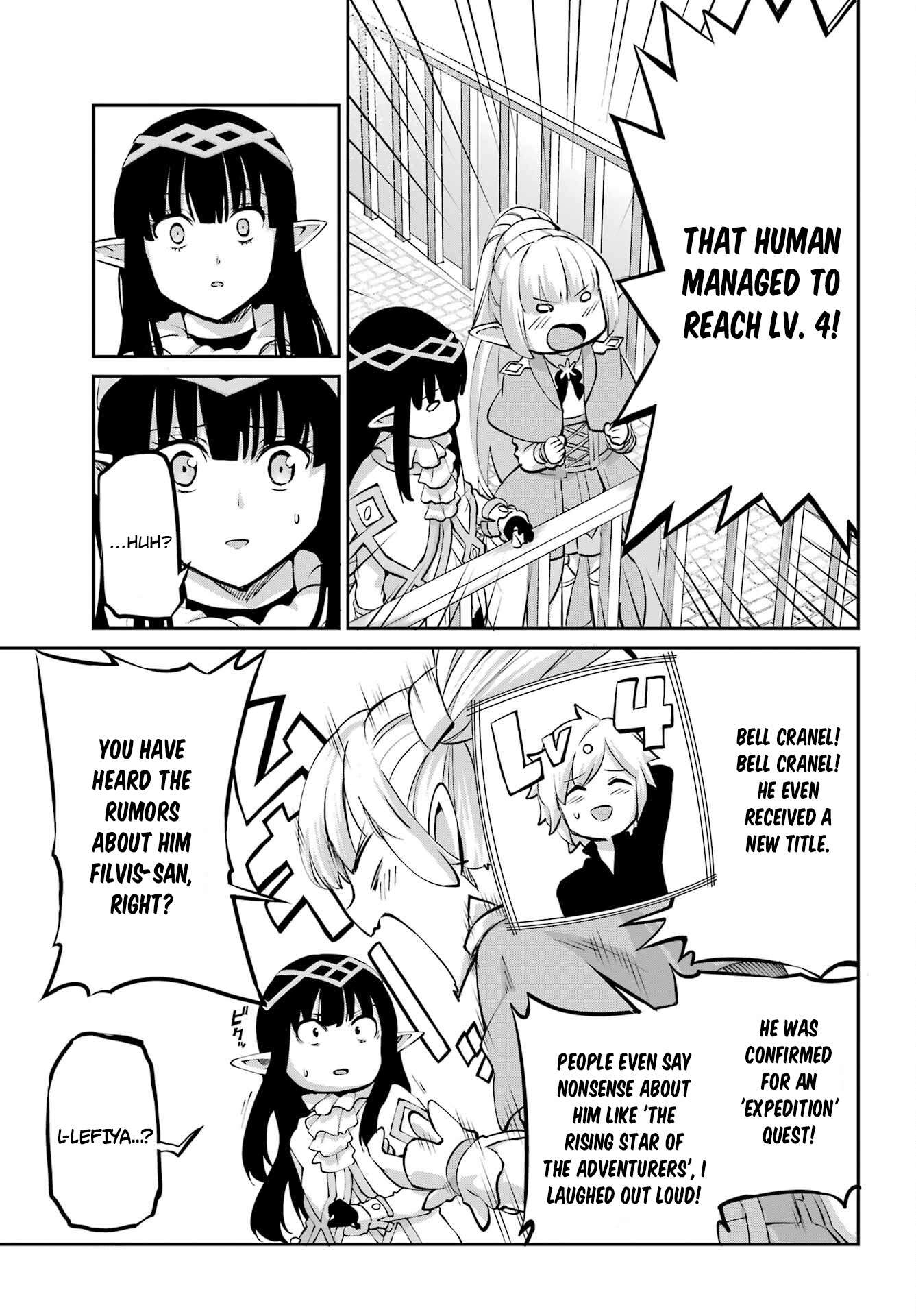 Dungeon ni Deai o Motomeru no wa Machigatte Iru Darou ka Gaiden - Sword Oratoria chapter 99 page 47