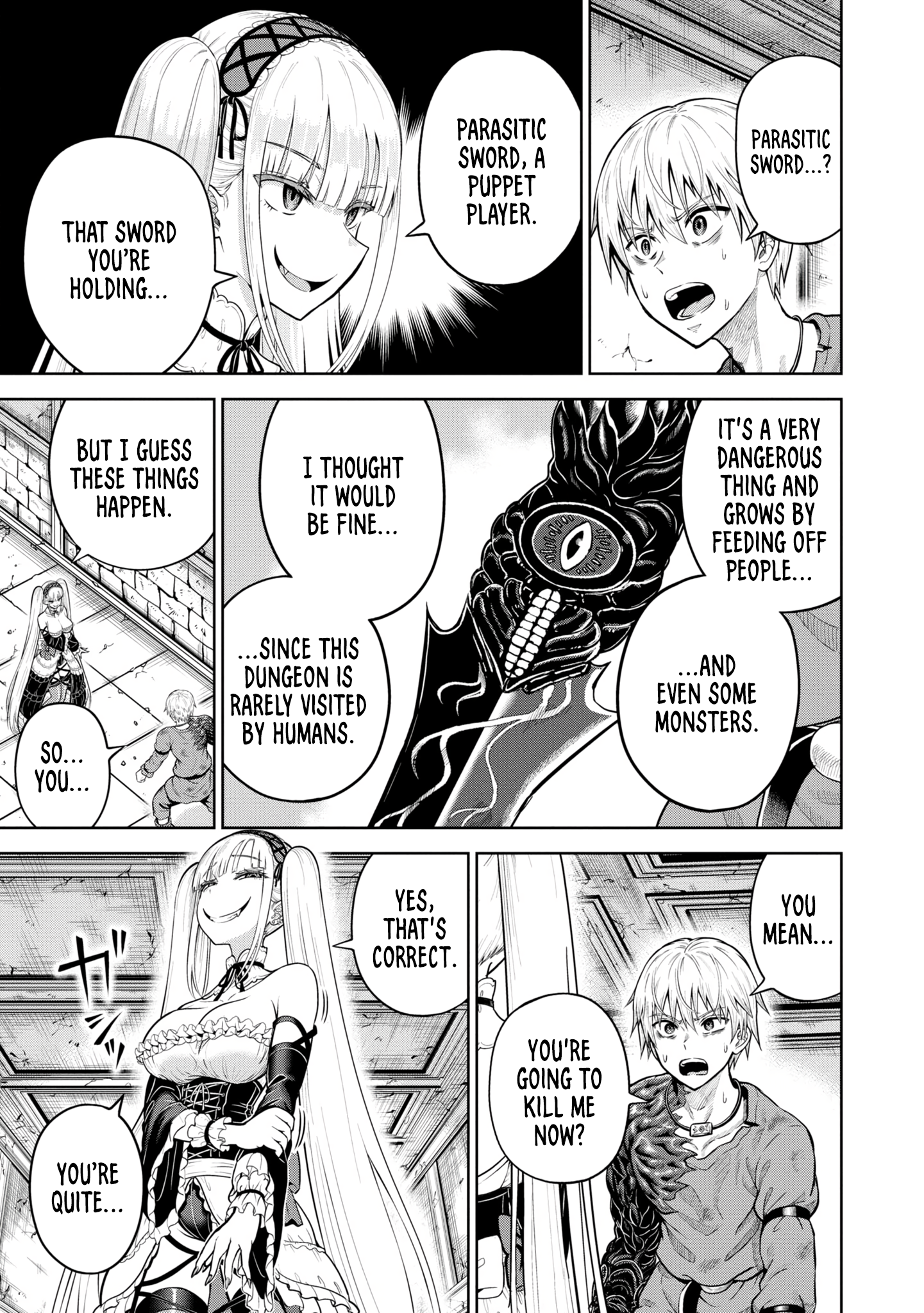 Dungeon ni Hisomu Yandere na Kanojo ni Ore wa Nando mo Korosareru chapter 8 page 3