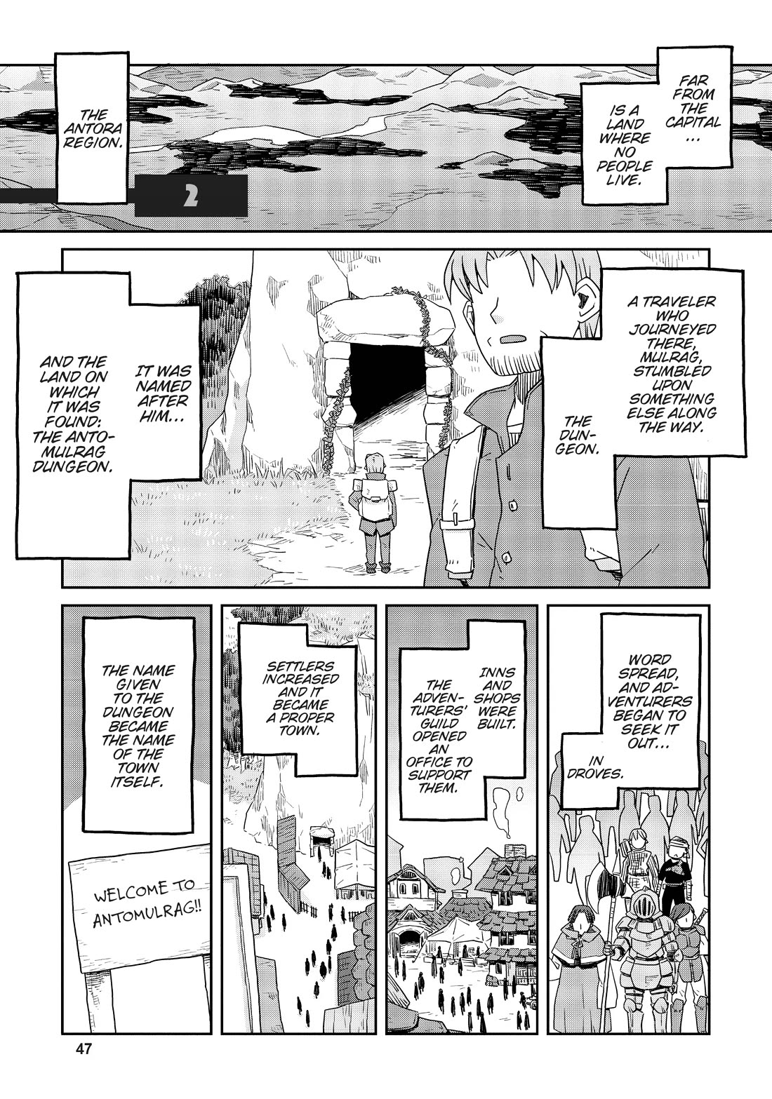 Dungeon People chapter 2 page 1